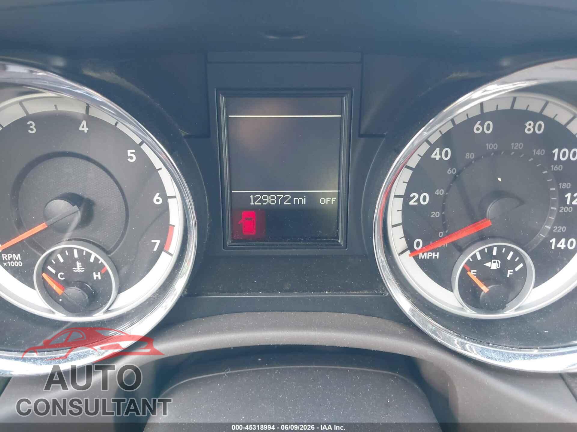 DODGE DURANGO 2013 - 1C4RDJAG1DC582966