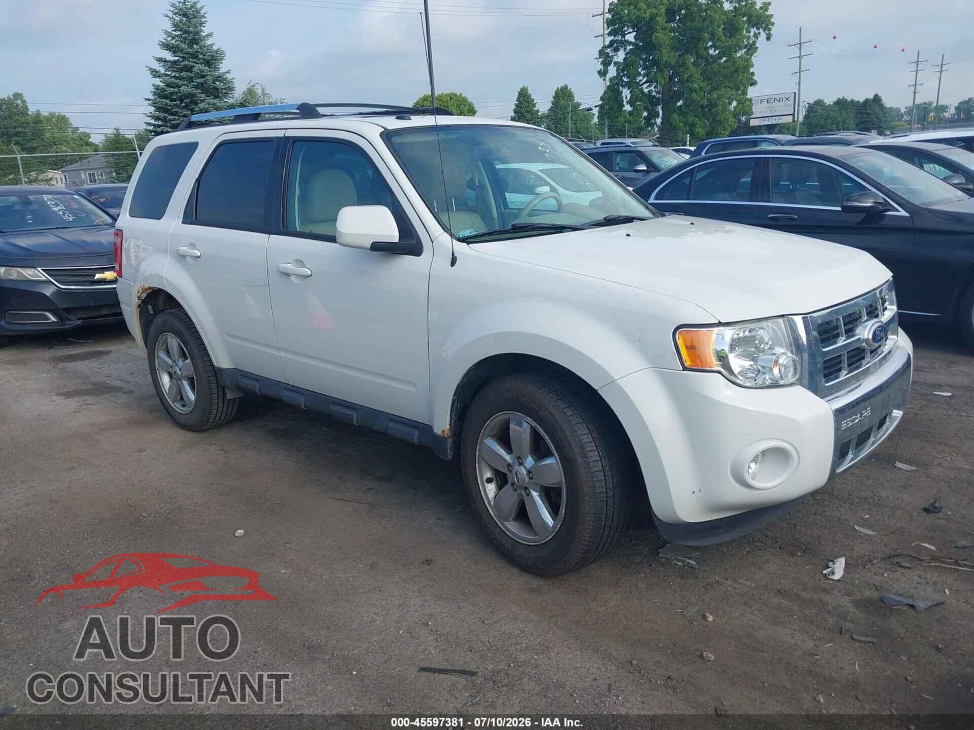 FORD ESCAPE 2010 - 1FMCU0E72AKD05721