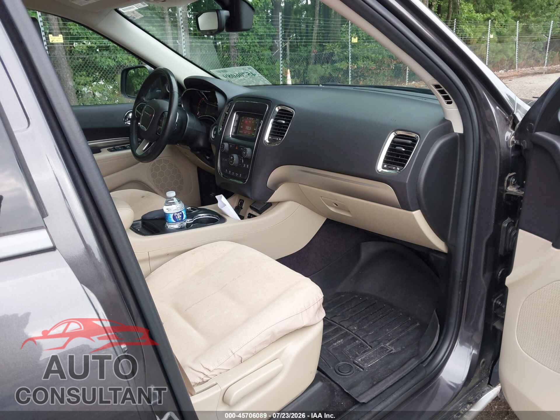 DODGE DURANGO 2017 - 1C4RDJAG2HC883686