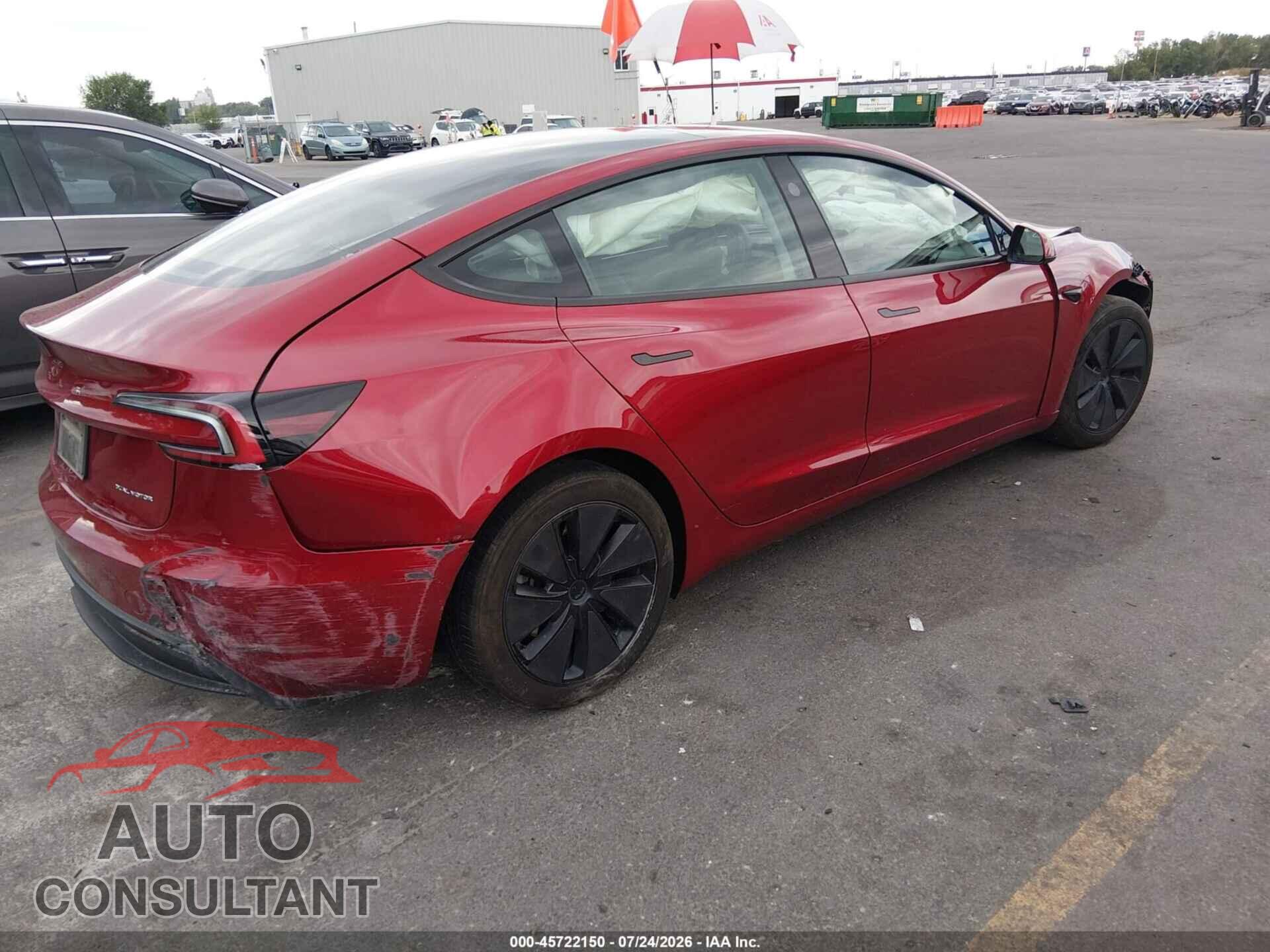 TESLA MODEL 3 2024 - 5YJ3E1EB0RF730973