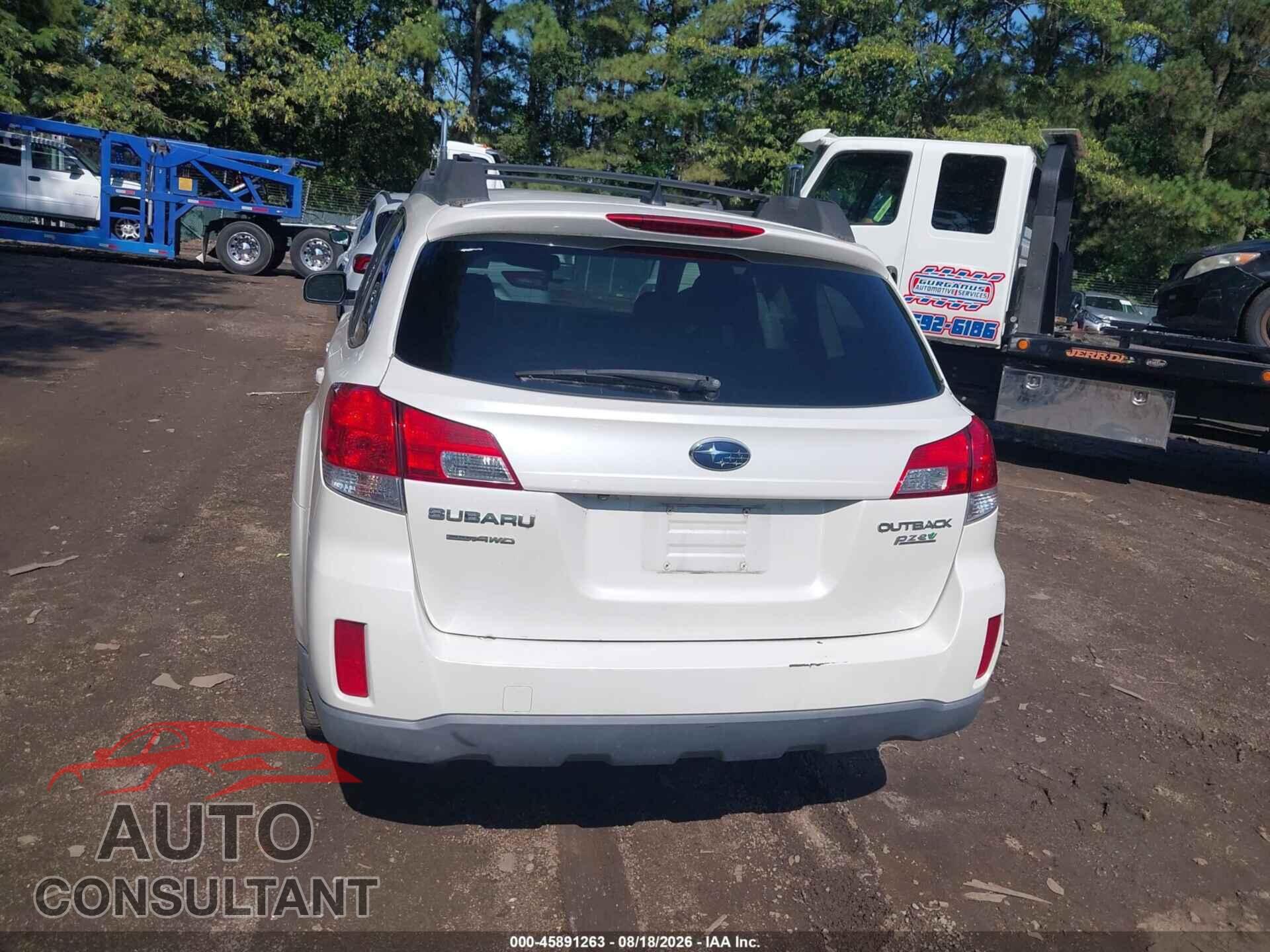 SUBARU OUTBACK 2014 - 4S4BRBMC4E3217633