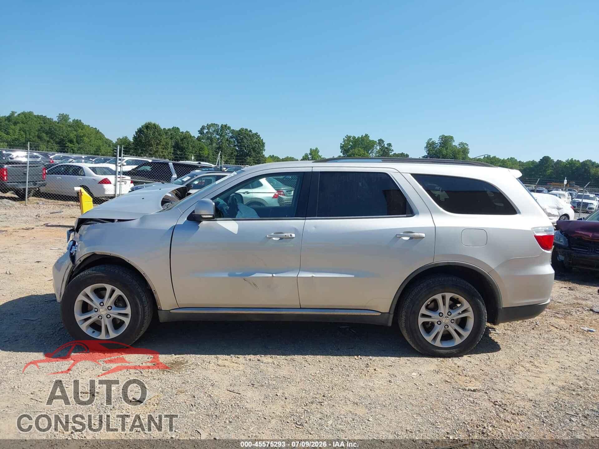 DODGE DURANGO 2011 - 1D4RE4GG4BC667564