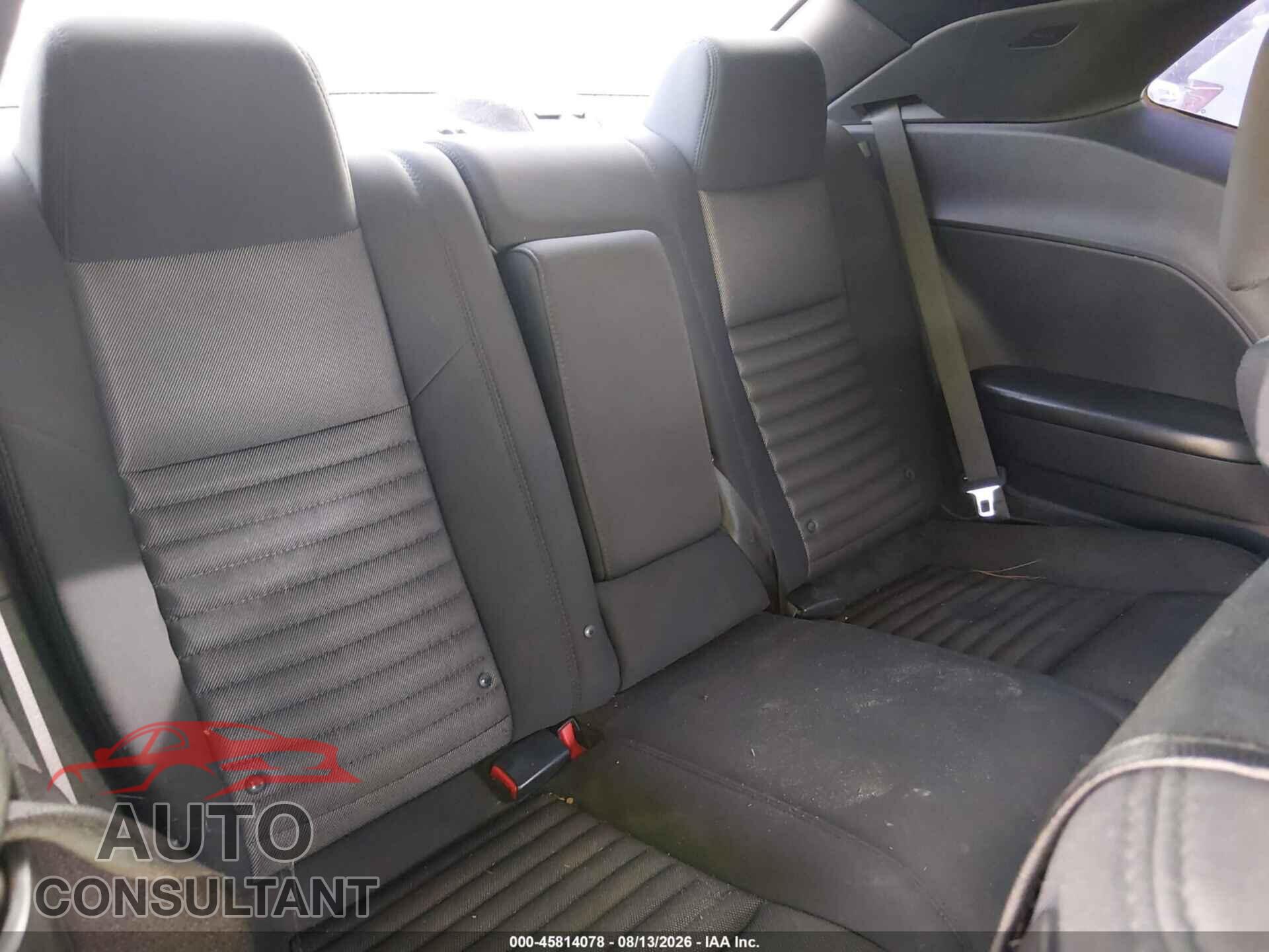DODGE CHALLENGER 2013 - 2C3CDYAG8DH549009