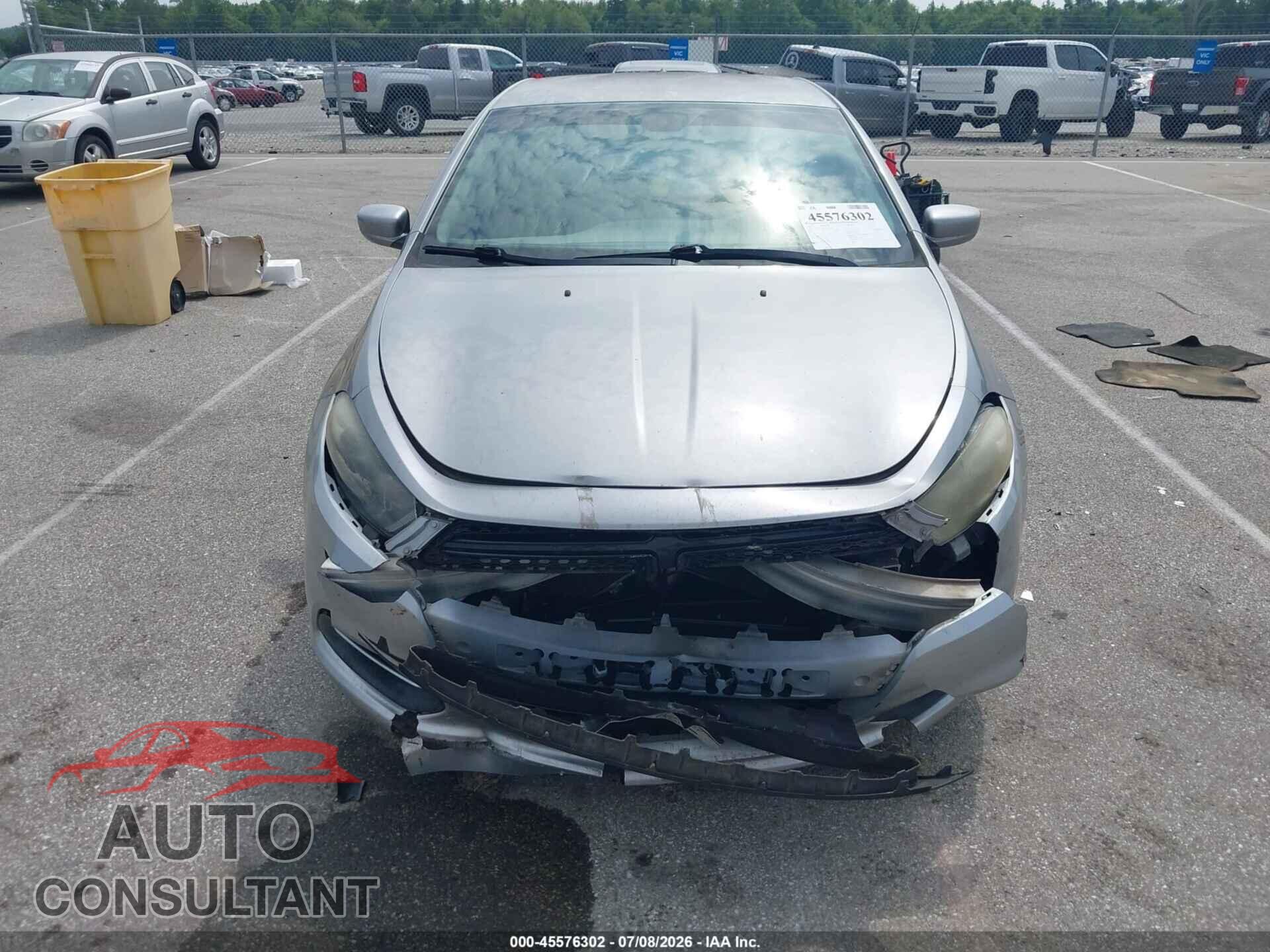 DODGE DART 2015 - 1C3CDFAA7FD434143