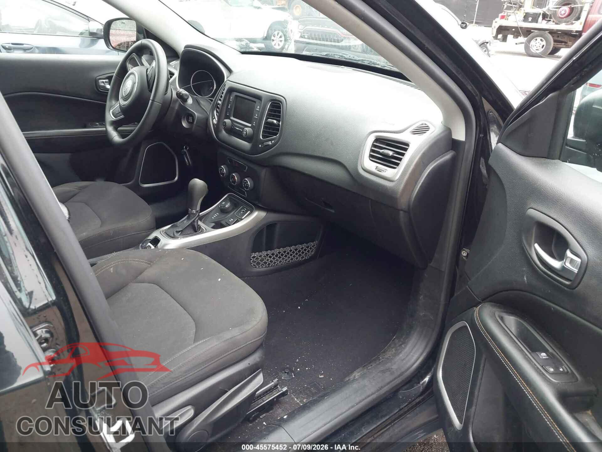 JEEP COMPASS 2017 - 3C4NJDAB9HT636179