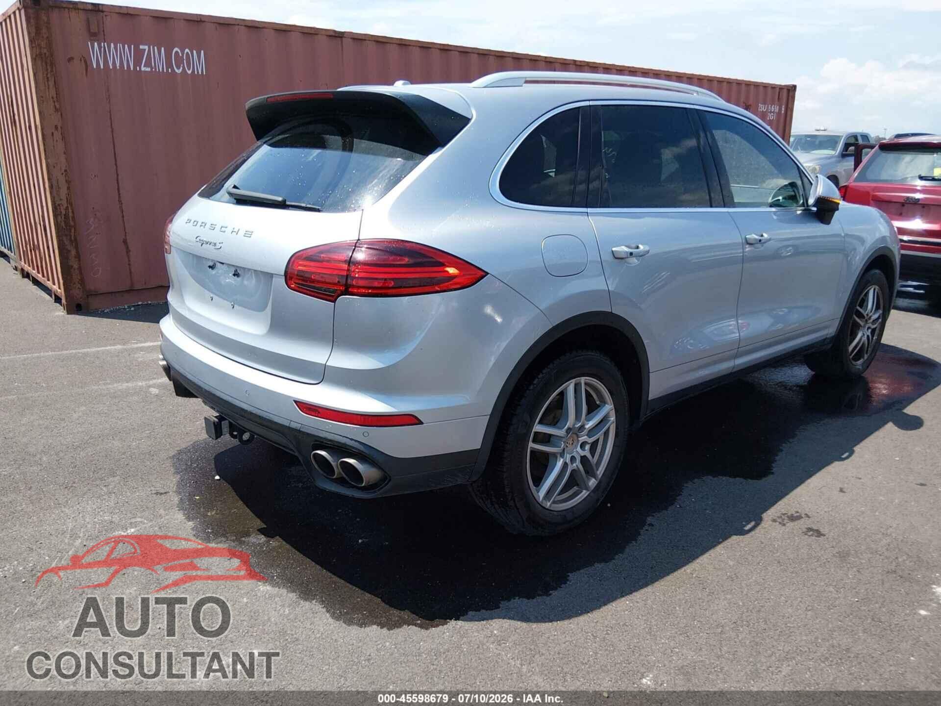 PORSCHE CAYENNE 2015 - WP1AB2A22FLA59874