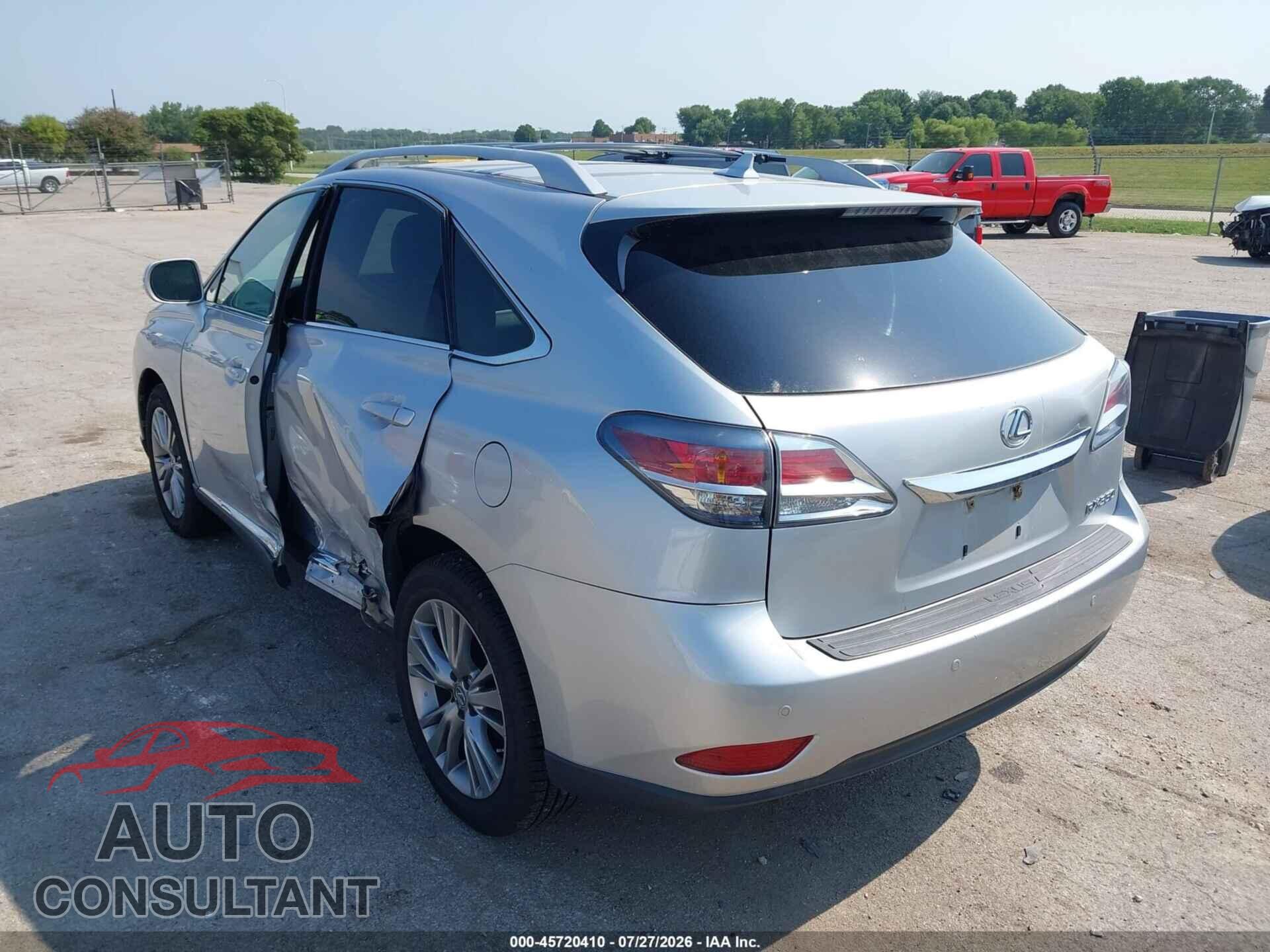 LEXUS RX 350 2013 - 2T2BK1BA1DC214906