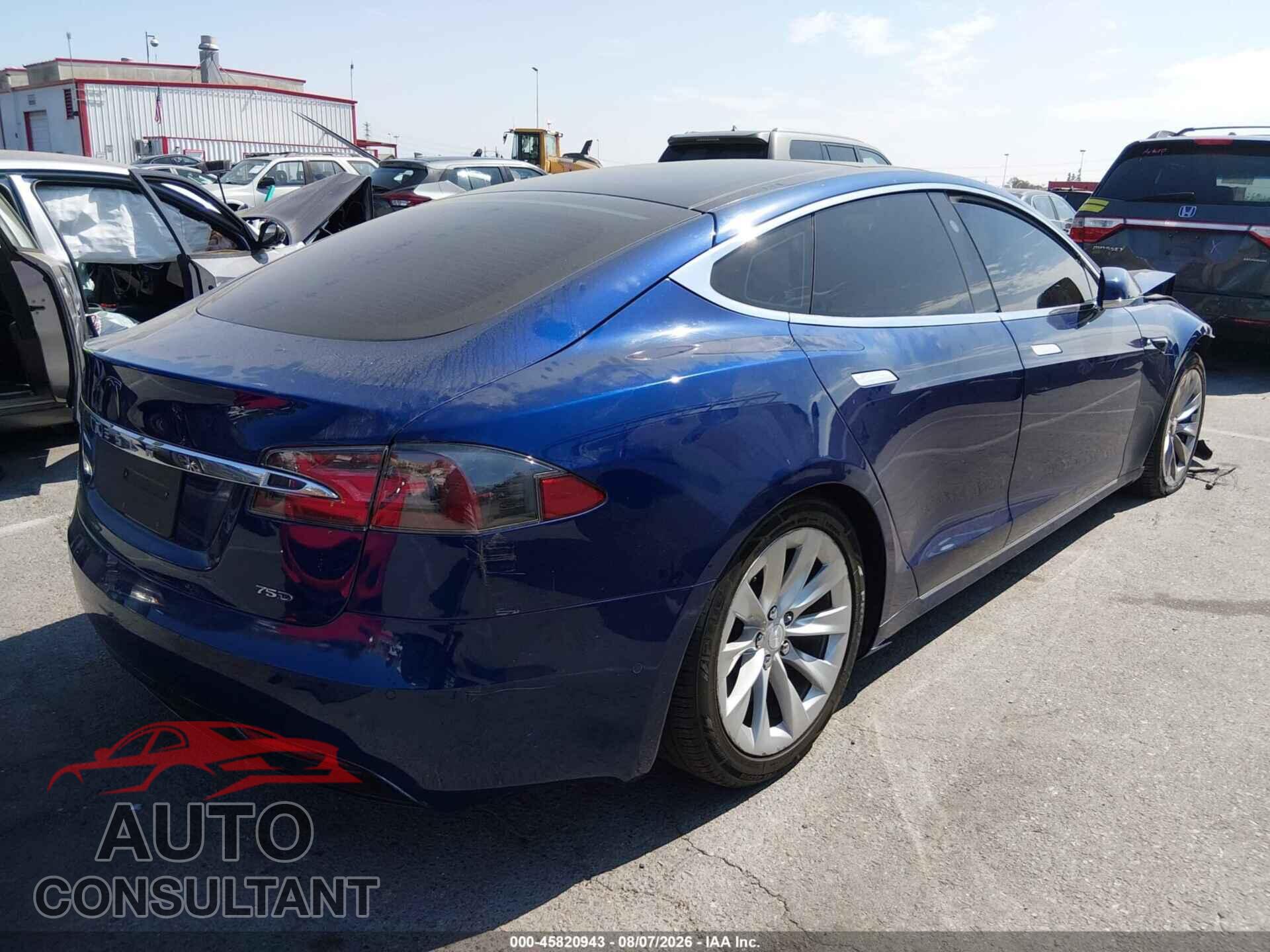 TESLA MODEL S 2017 - 5YJSA1E24HF187813