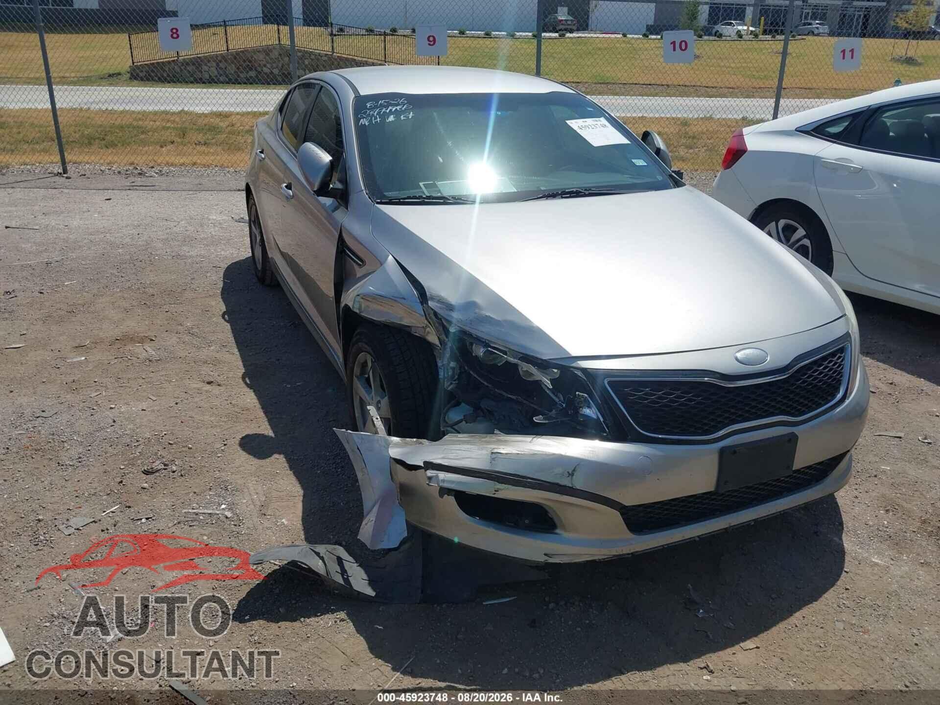 KIA OPTIMA 2014 - KNAGM4A79E5454695