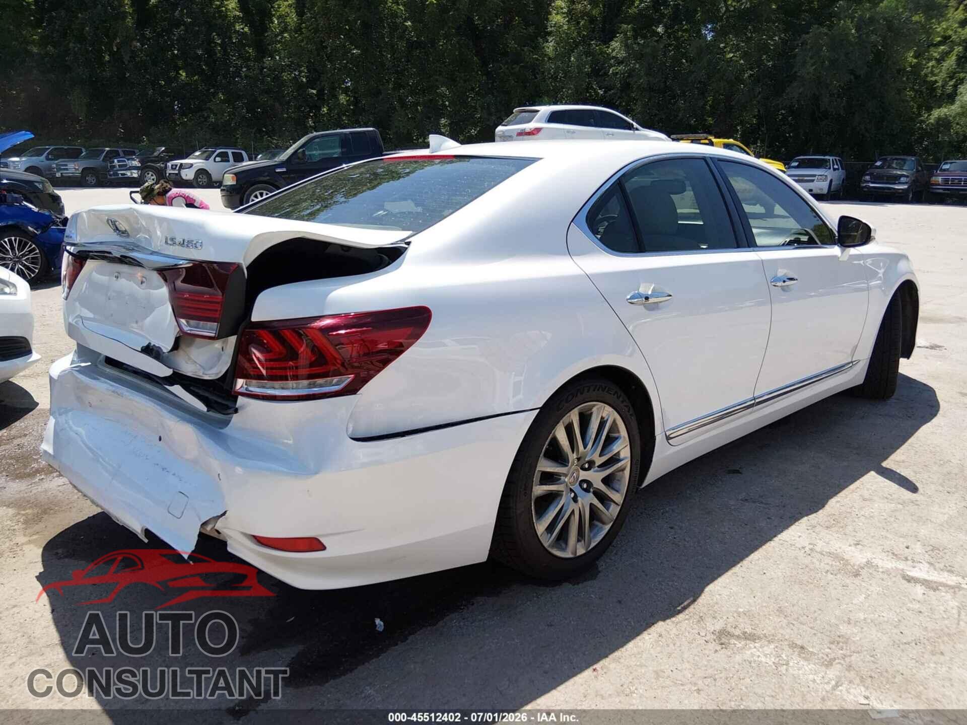 LEXUS LS 460 2014 - JTHBL5EF4E5128003