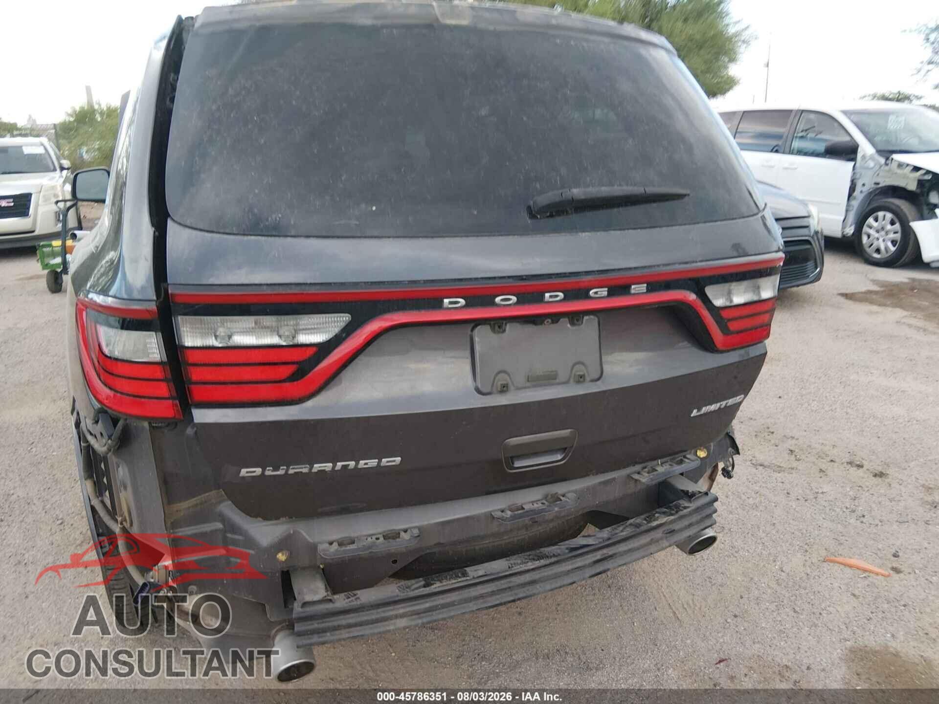 DODGE DURANGO 2015 - 1C4RDHDG9FC236218