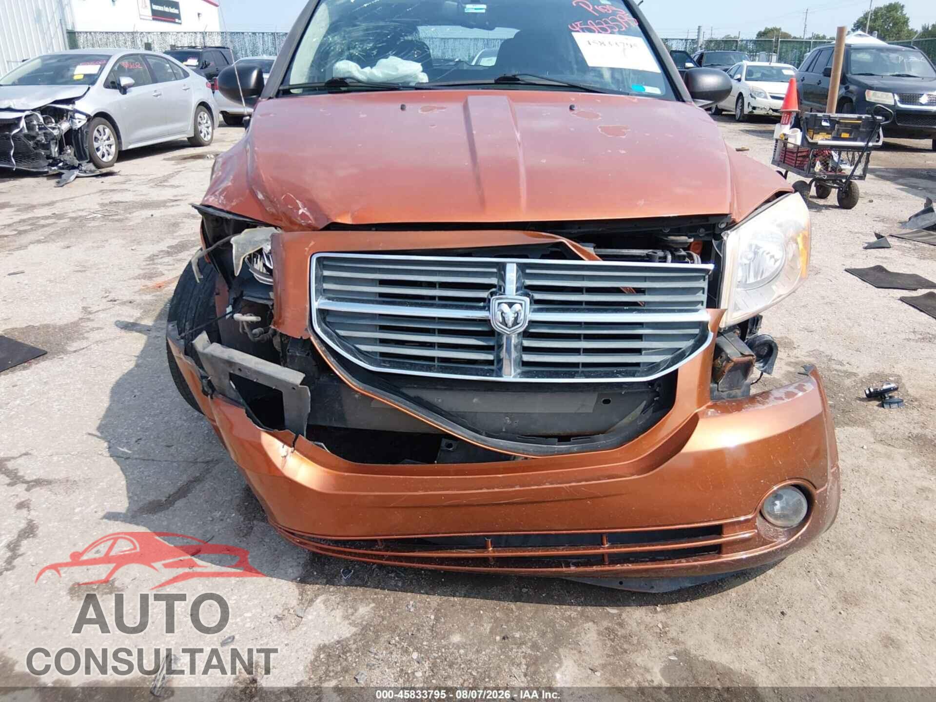 DODGE CALIBER 2011 - 1B3CB3HA8BD295996