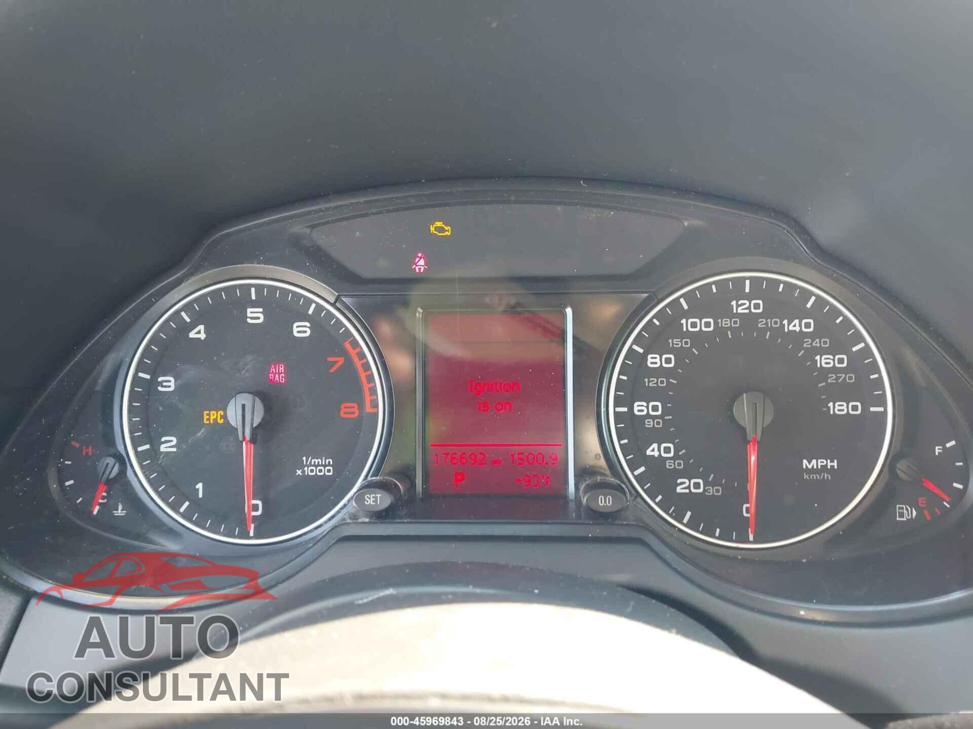 AUDI Q5 2010 - WA1LKCFP4AA007892