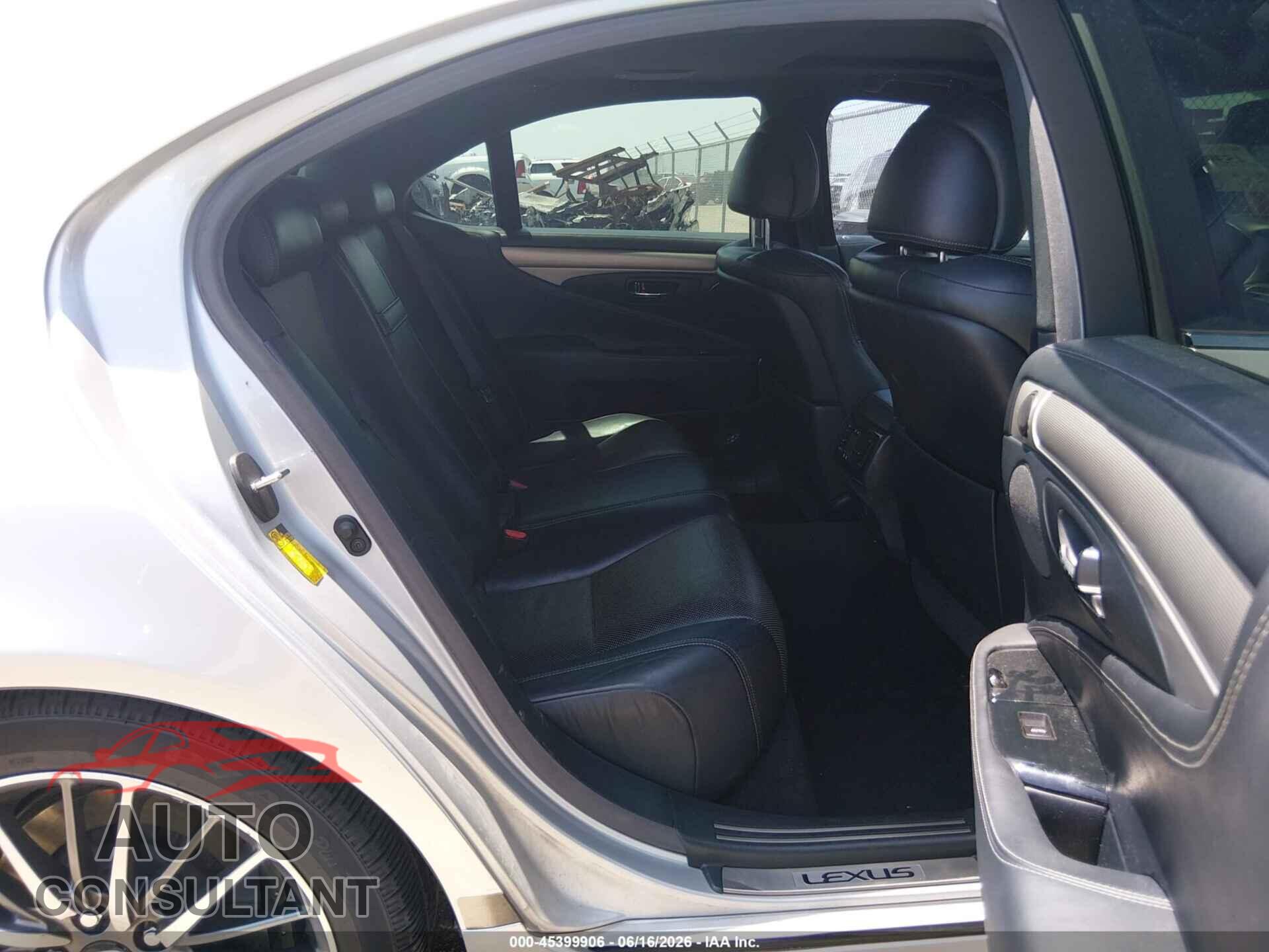 LEXUS LS 460 2013 - JTHBL5EF0D5118230