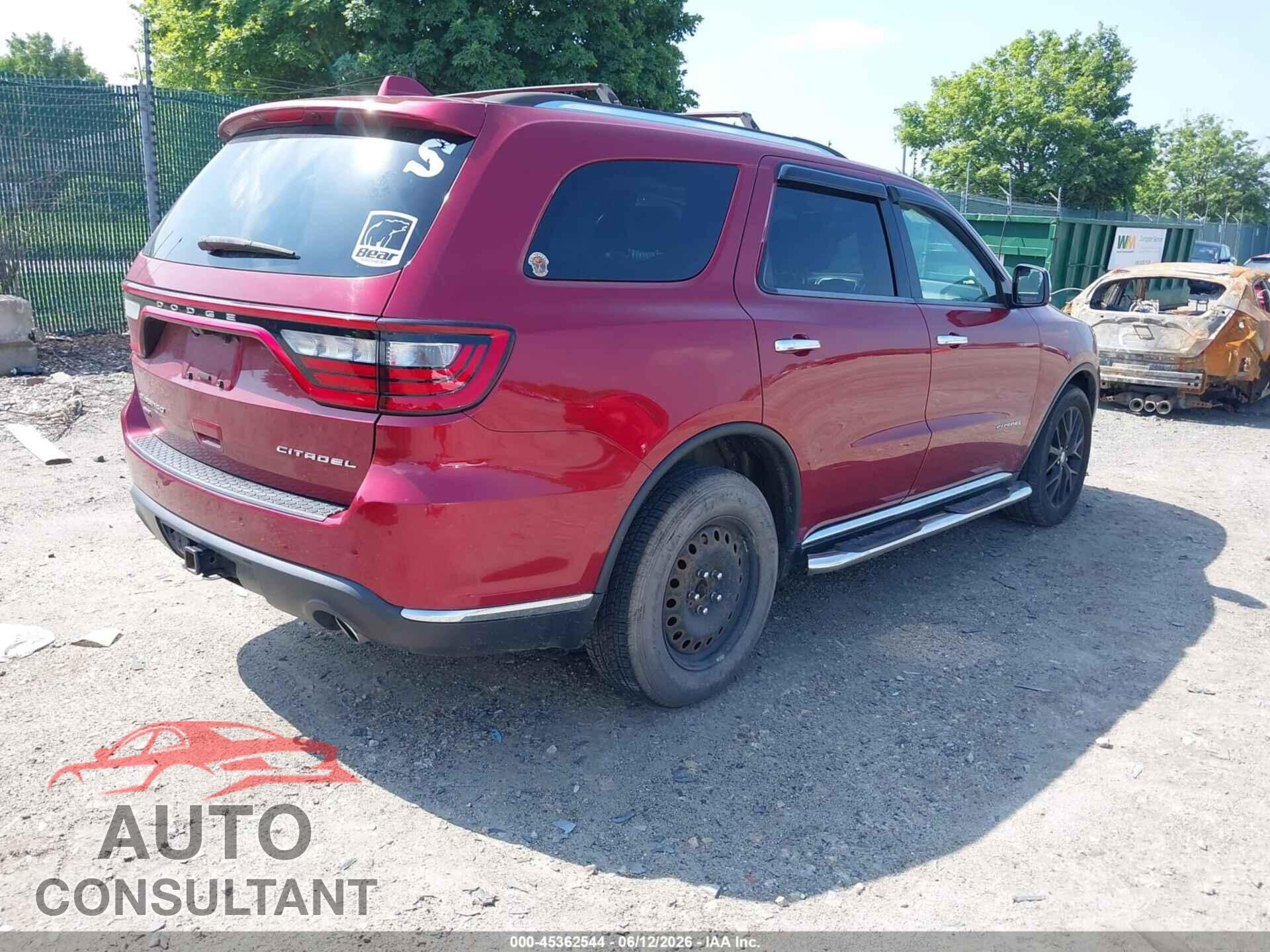 DODGE DURANGO 2015 - 1C4RDJEG1FC236588