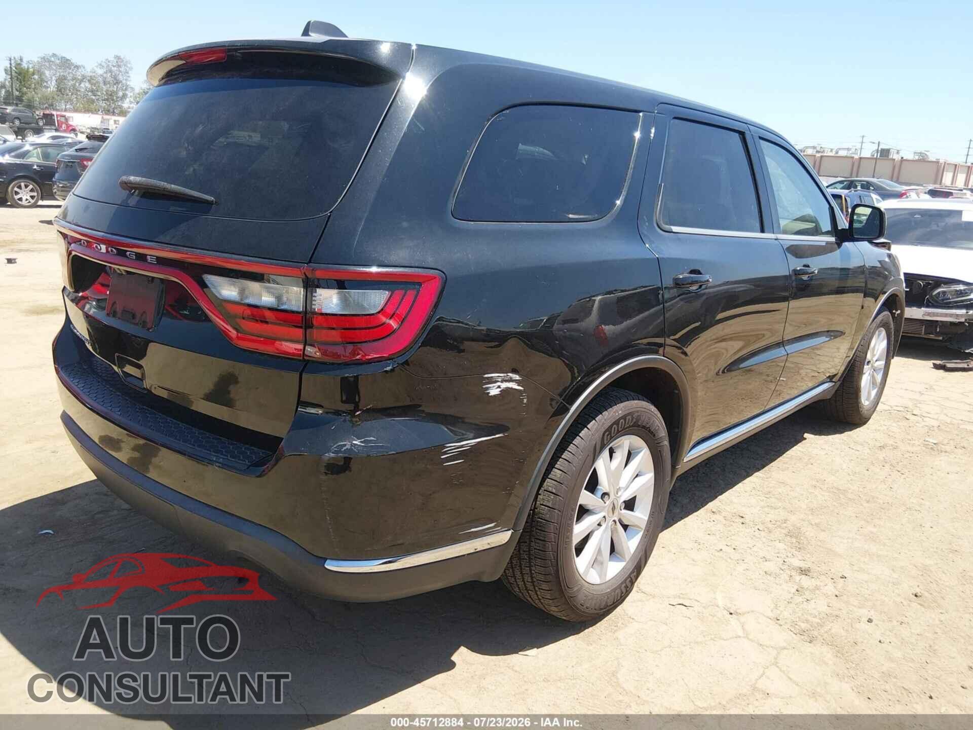 DODGE DURANGO 2019 - 1C4RDHAG4KC549966