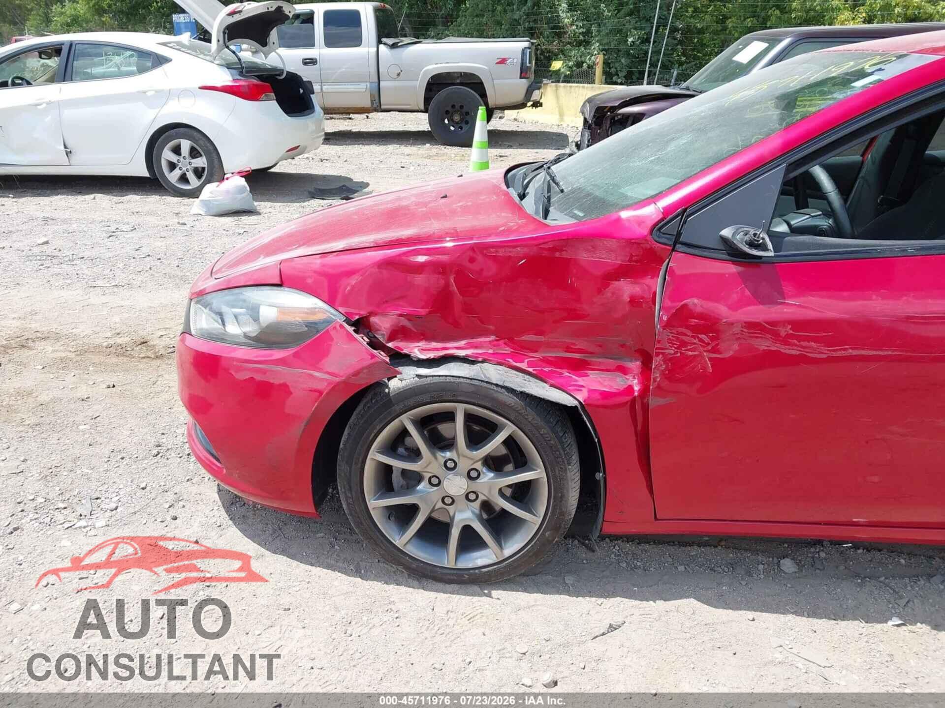 DODGE DART 2014 - 1C3CDFBB2ED863258