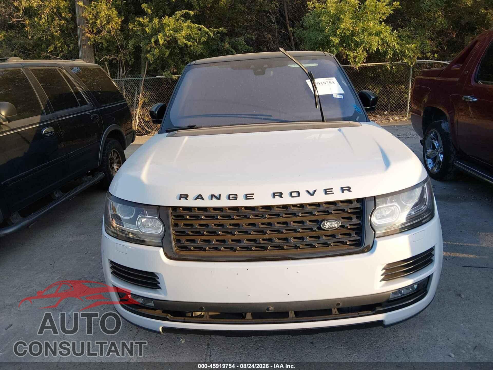 LAND ROVER RANGE ROVER 2017 - SALGS2FE8HA323766