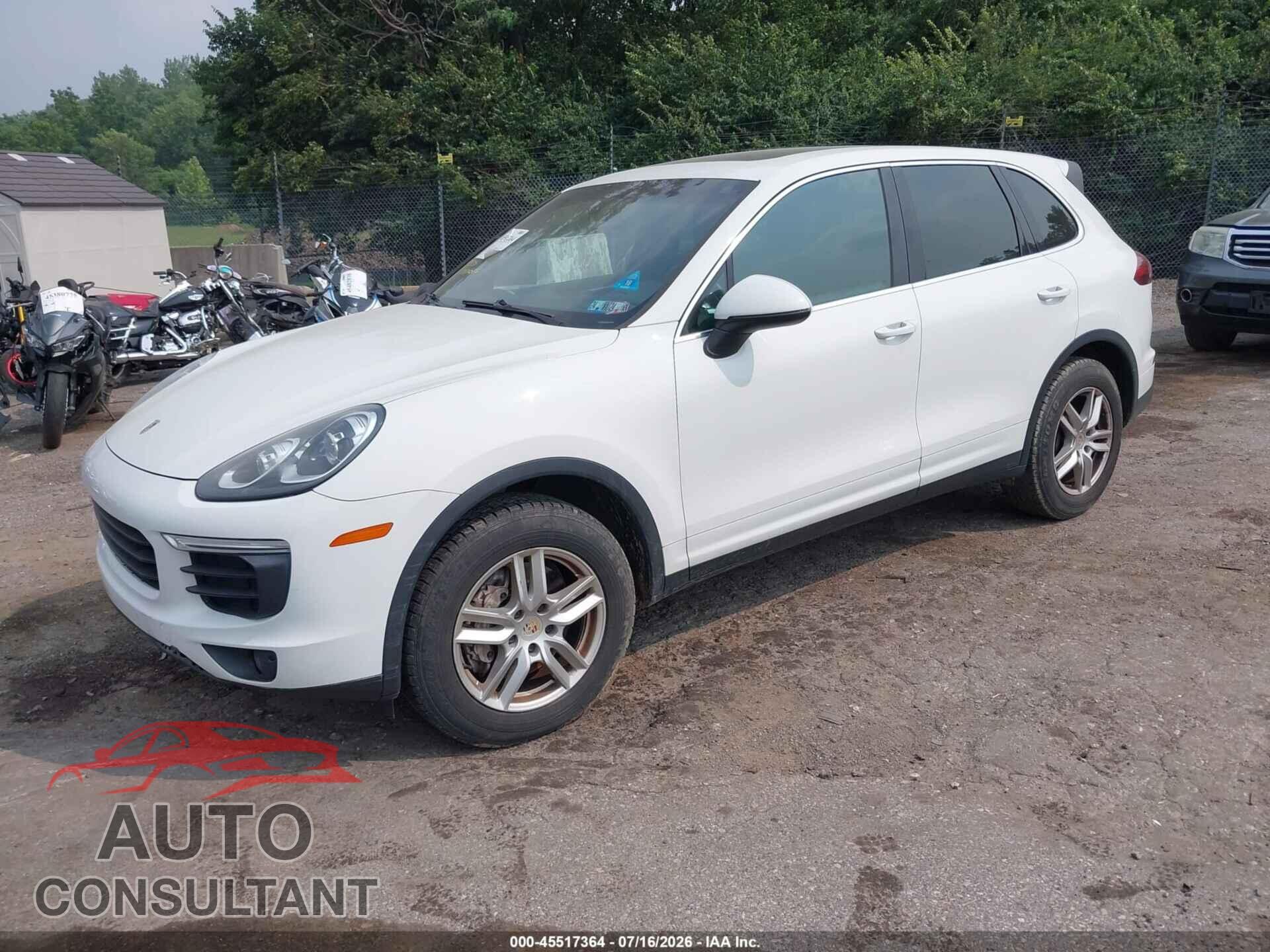 PORSCHE CAYENNE 2016 - WP1AA2A20GLA10516