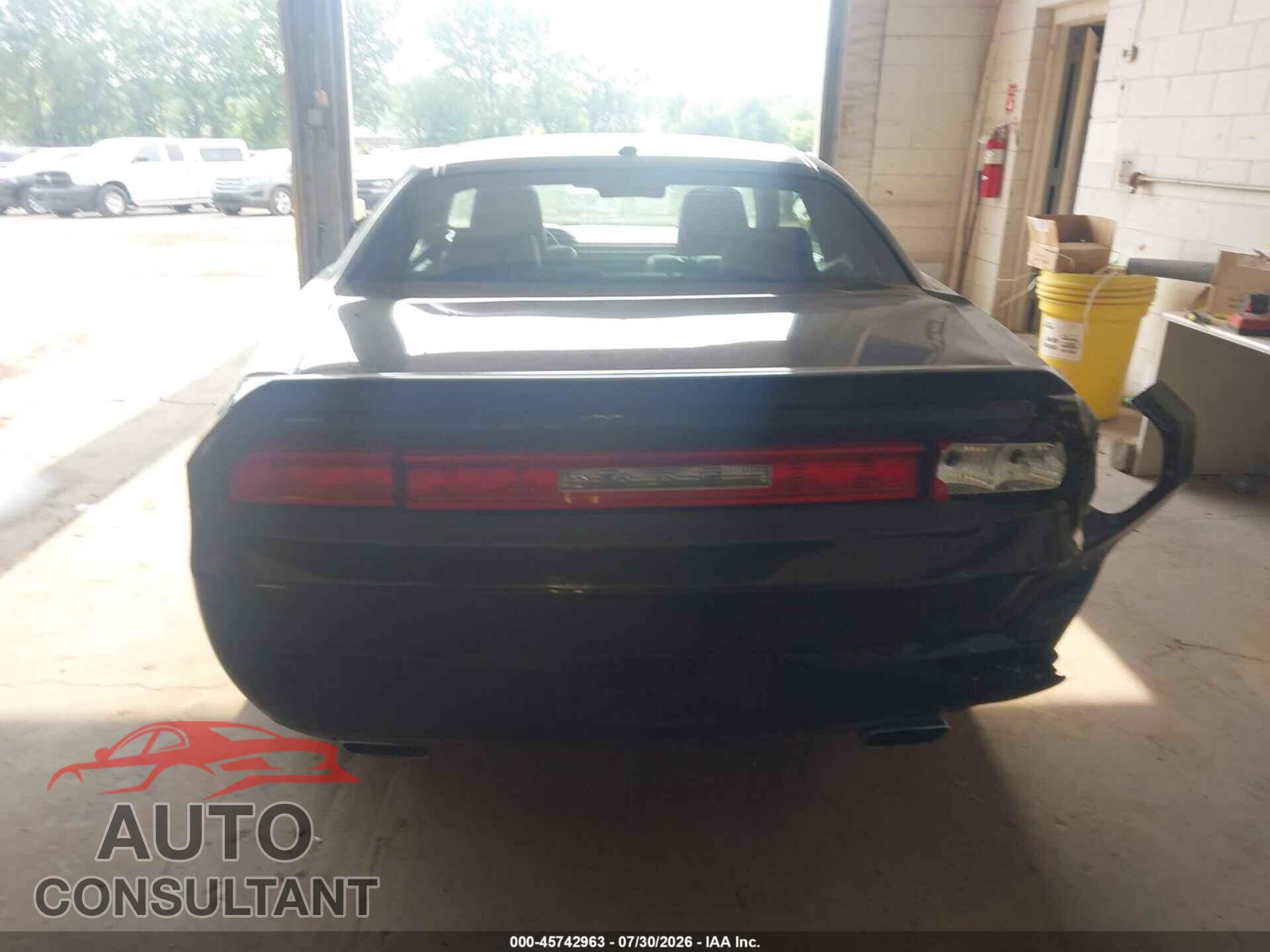DODGE CHALLENGER 2012 - 2C3CDYAG4CH258070