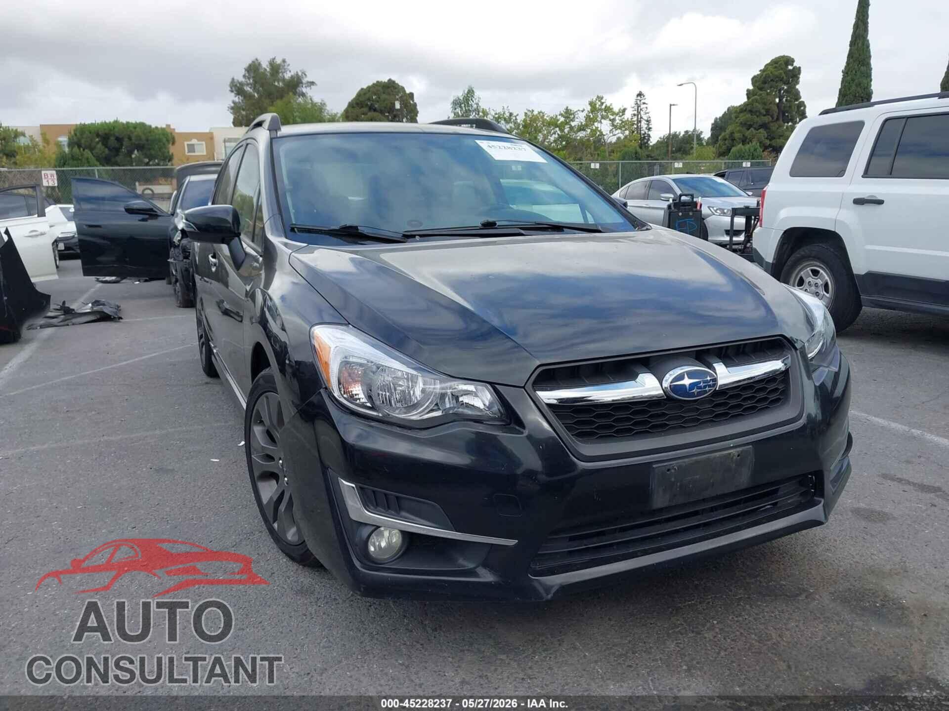 SUBARU IMPREZA 2016 - JF1GPAU60GH247342