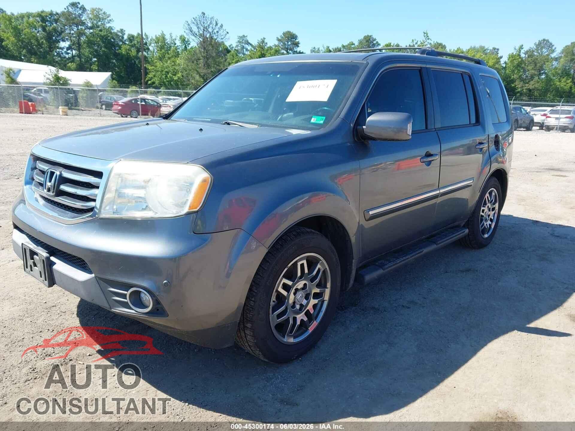 HONDA PILOT 2012 - 5FNYF4H91CB060323