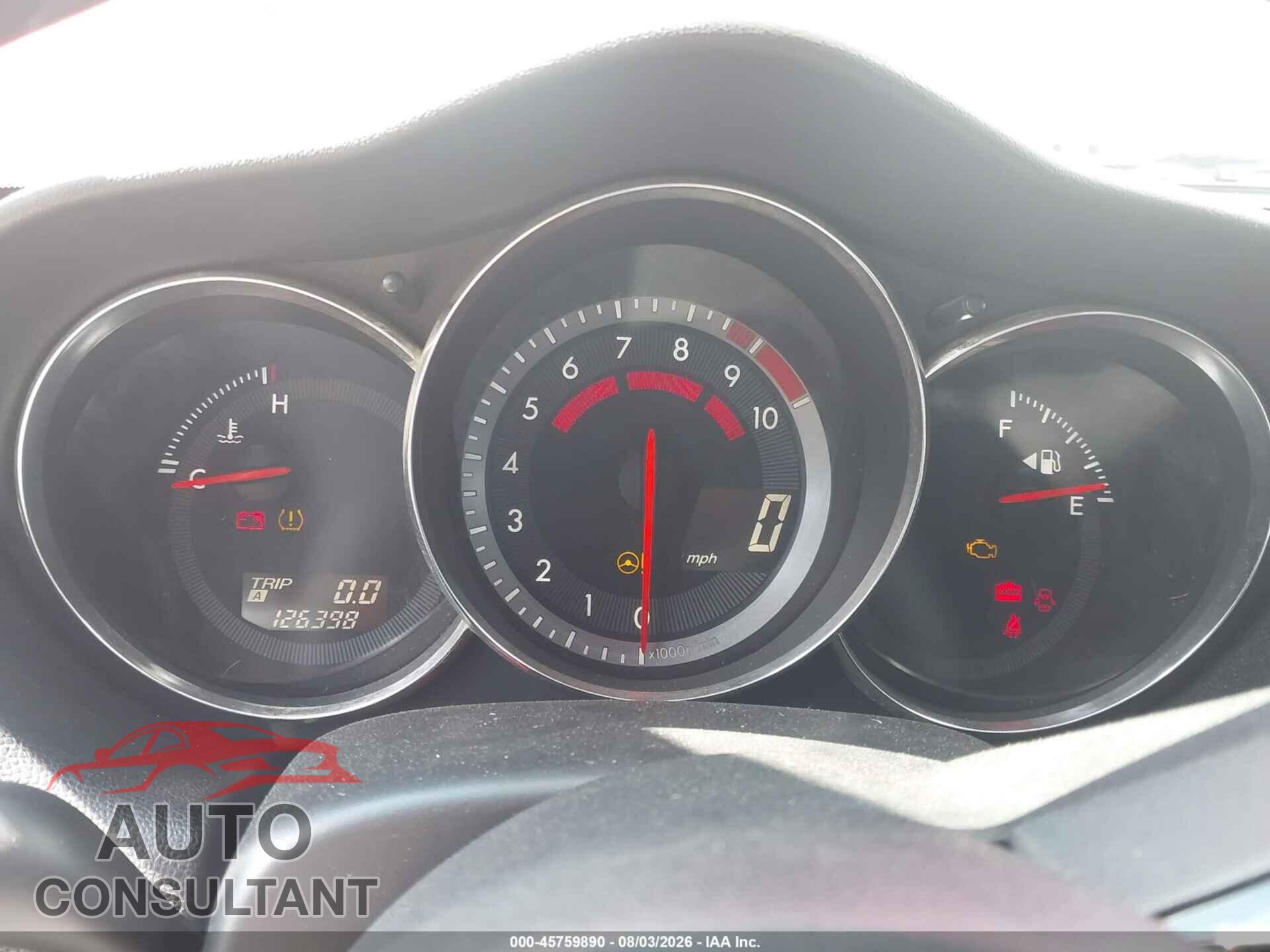 MAZDA RX-8 2010 - JM1FE1C46A0404616