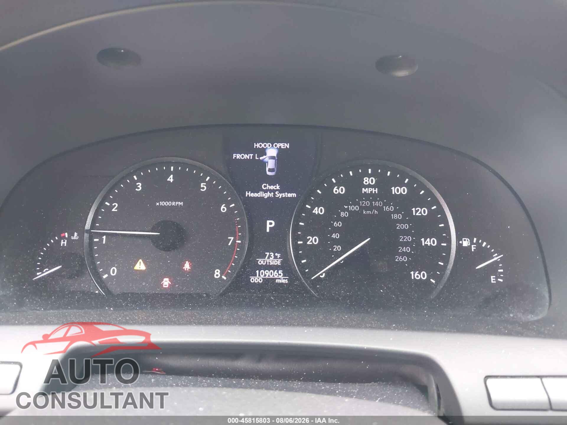 LEXUS LS 460 2014 - JTHGL5EF4E5053289