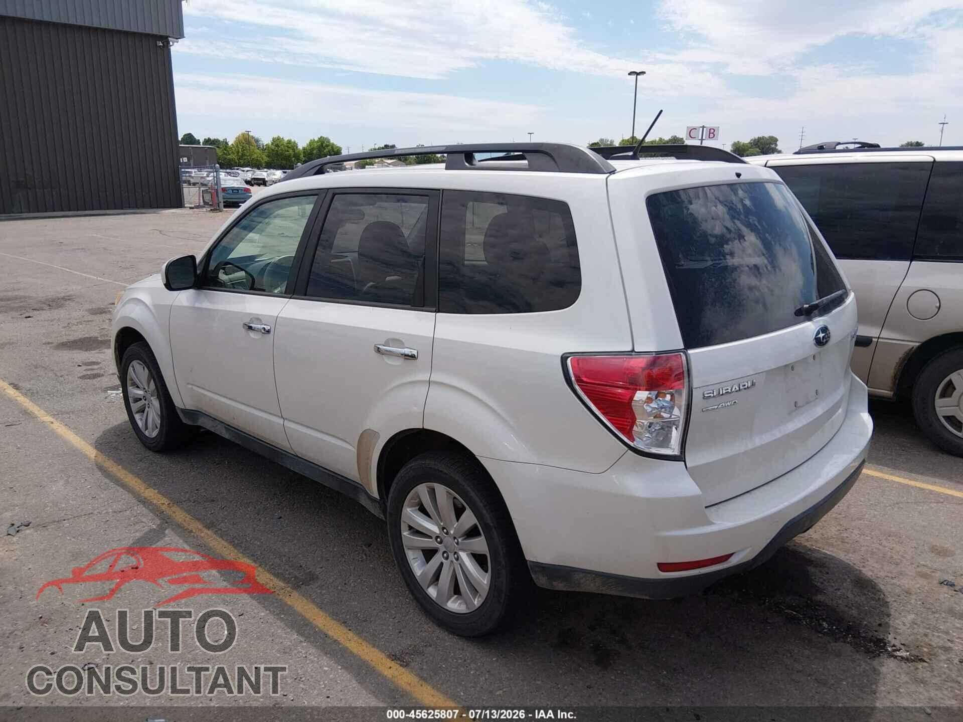 SUBARU FORESTER 2012 - JF2SHADC8CH460770