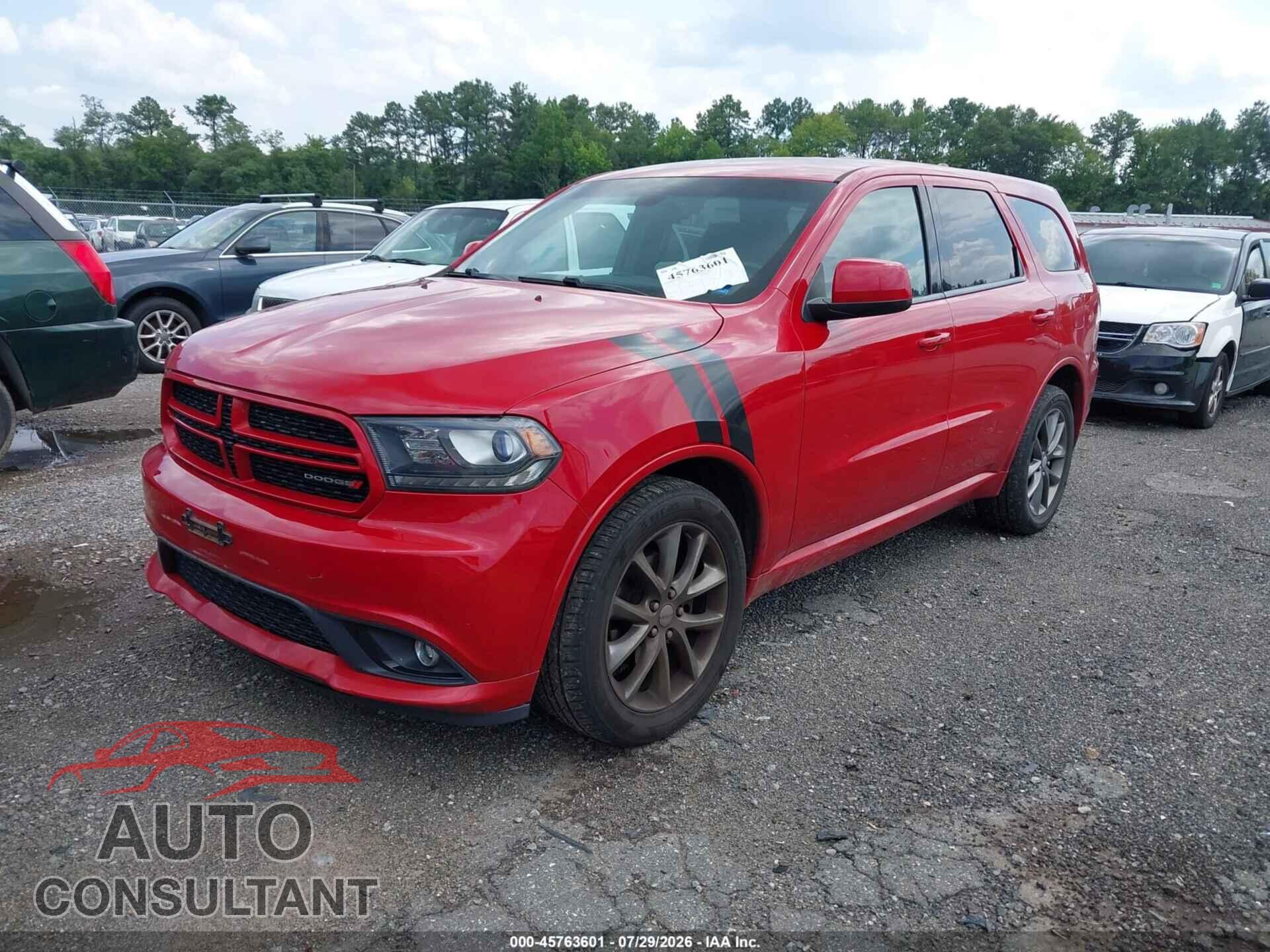 DODGE DURANGO 2015 - 1C4RDJAG9FC703049