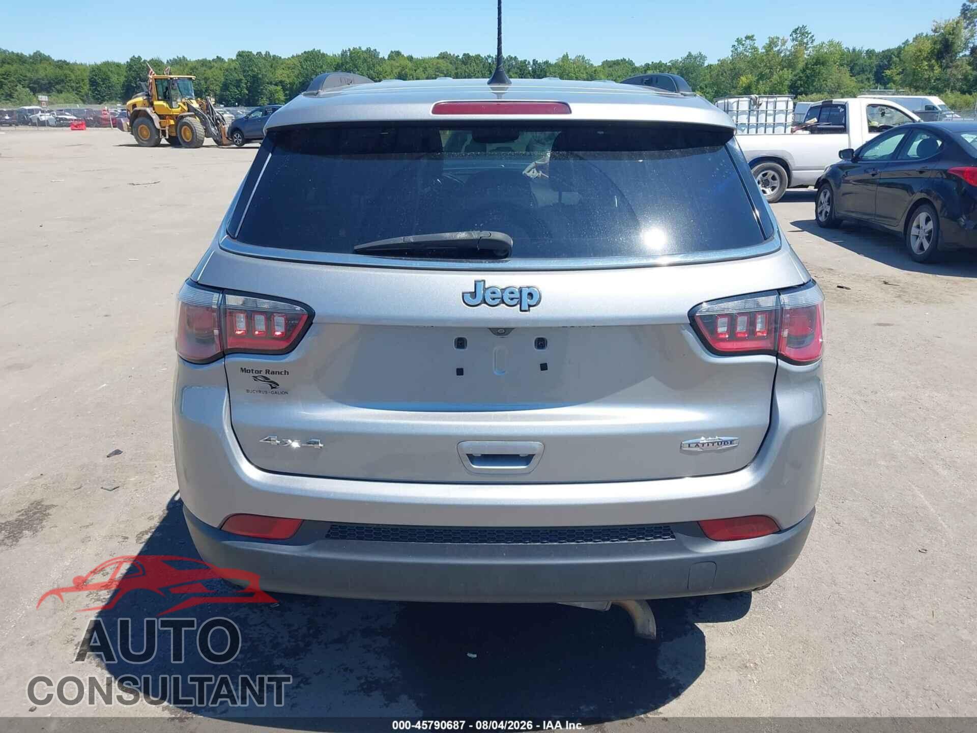 JEEP NEW COMPASS 2017 - 3C4NJDBB9HT641025