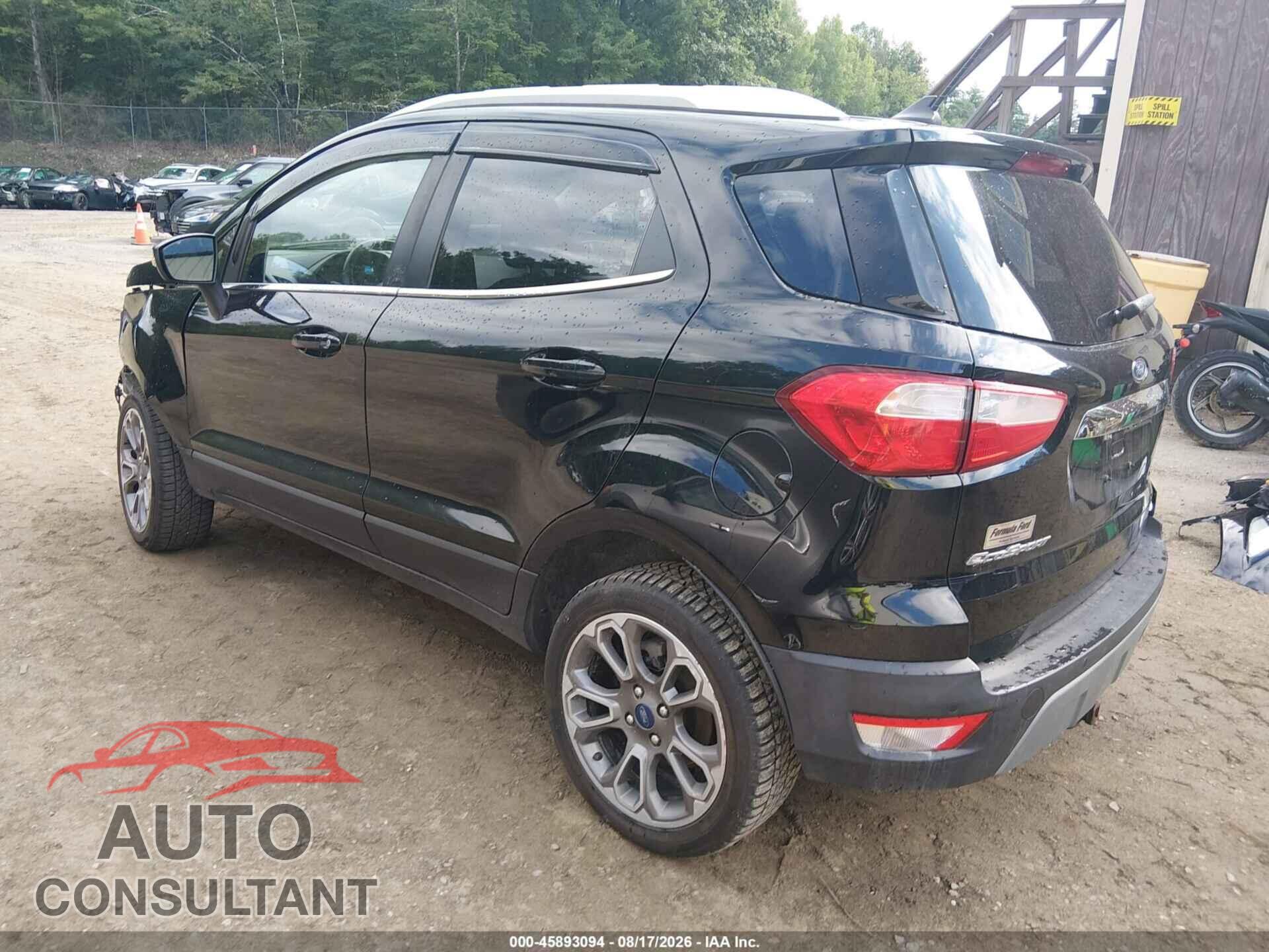 FORD ECOSPORT 2020 - MAJ6S3KL7LC318476