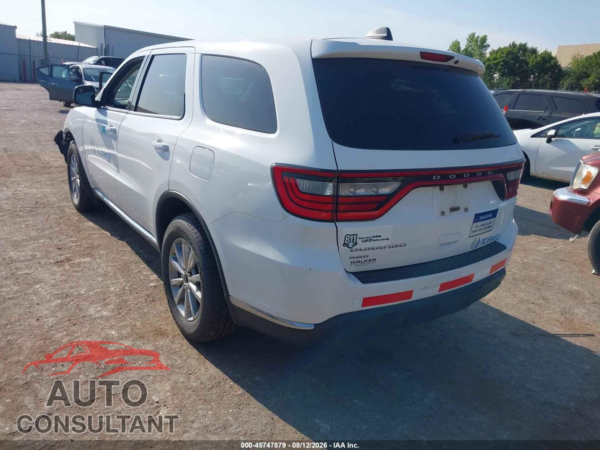 DODGE DURANGO 2017 - 1C4RDJAG7HC628841