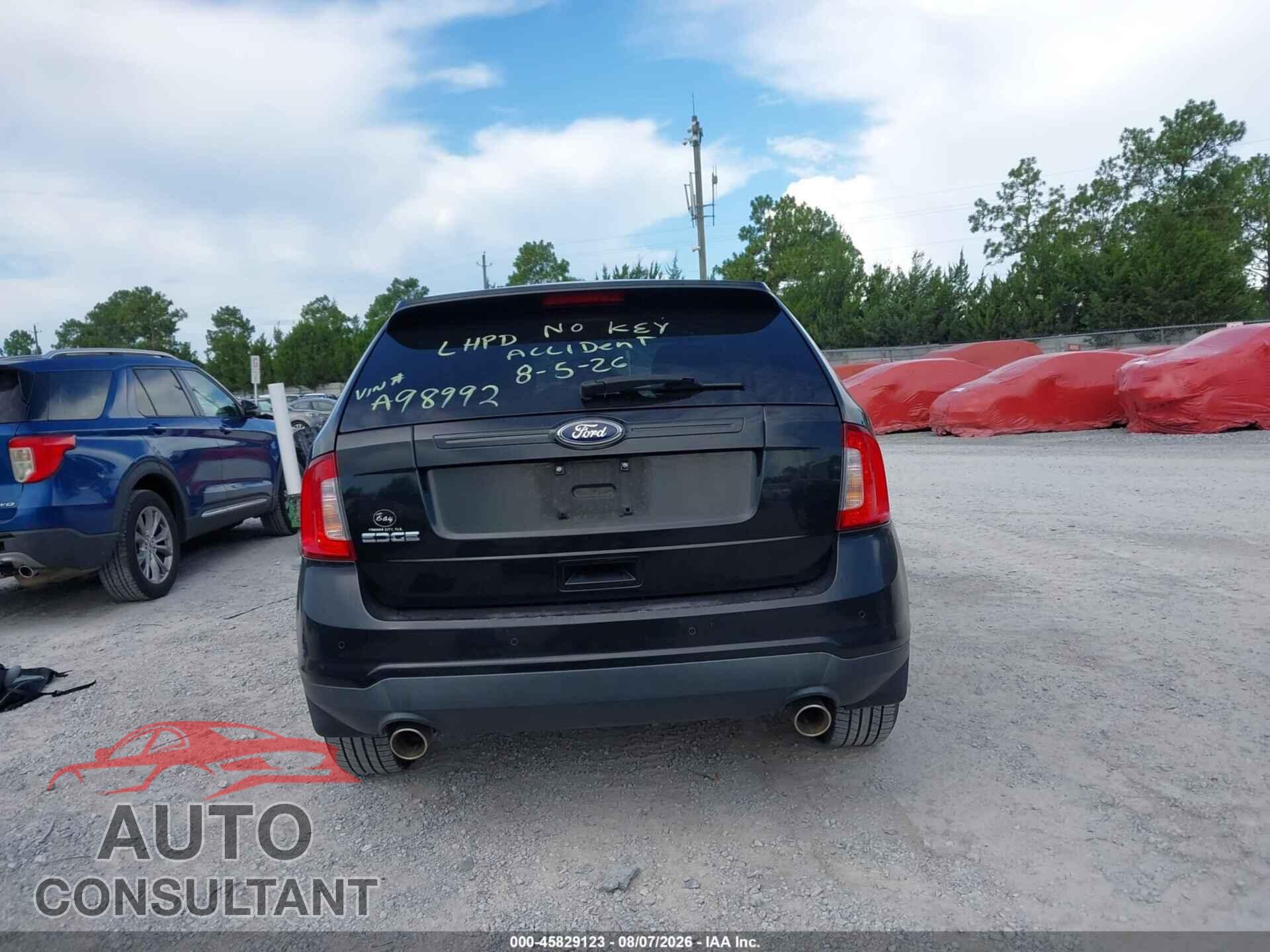 FORD EDGE 2014 - 2FMDK3GC7EBA98992