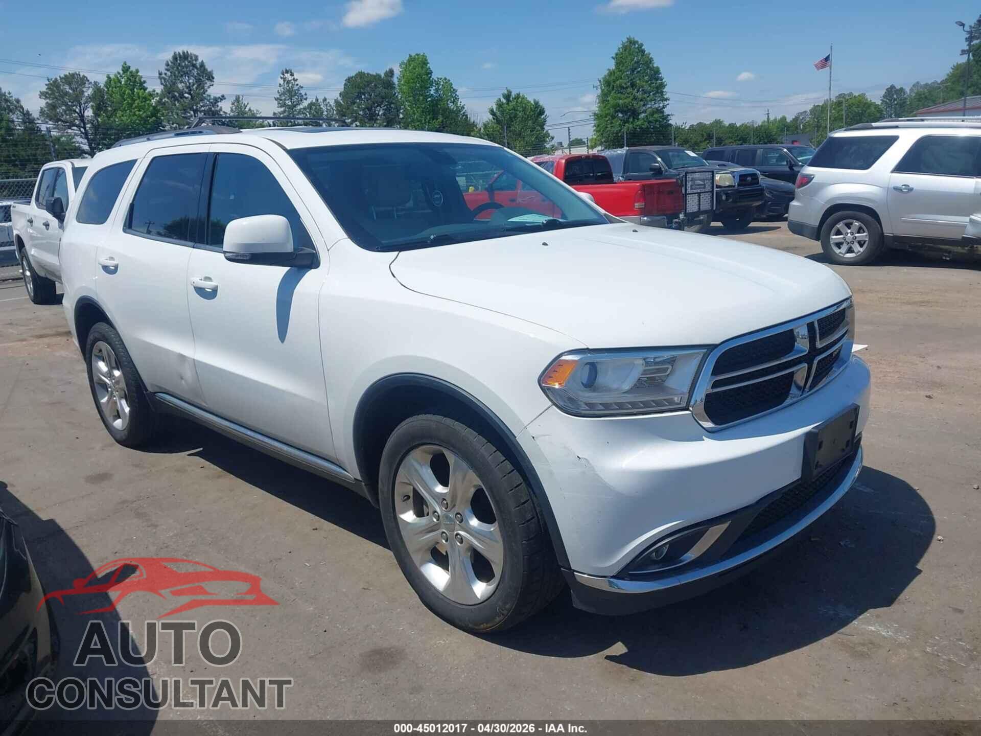 DODGE DURANGO 2015 - 1C4RDJDG4FC715668