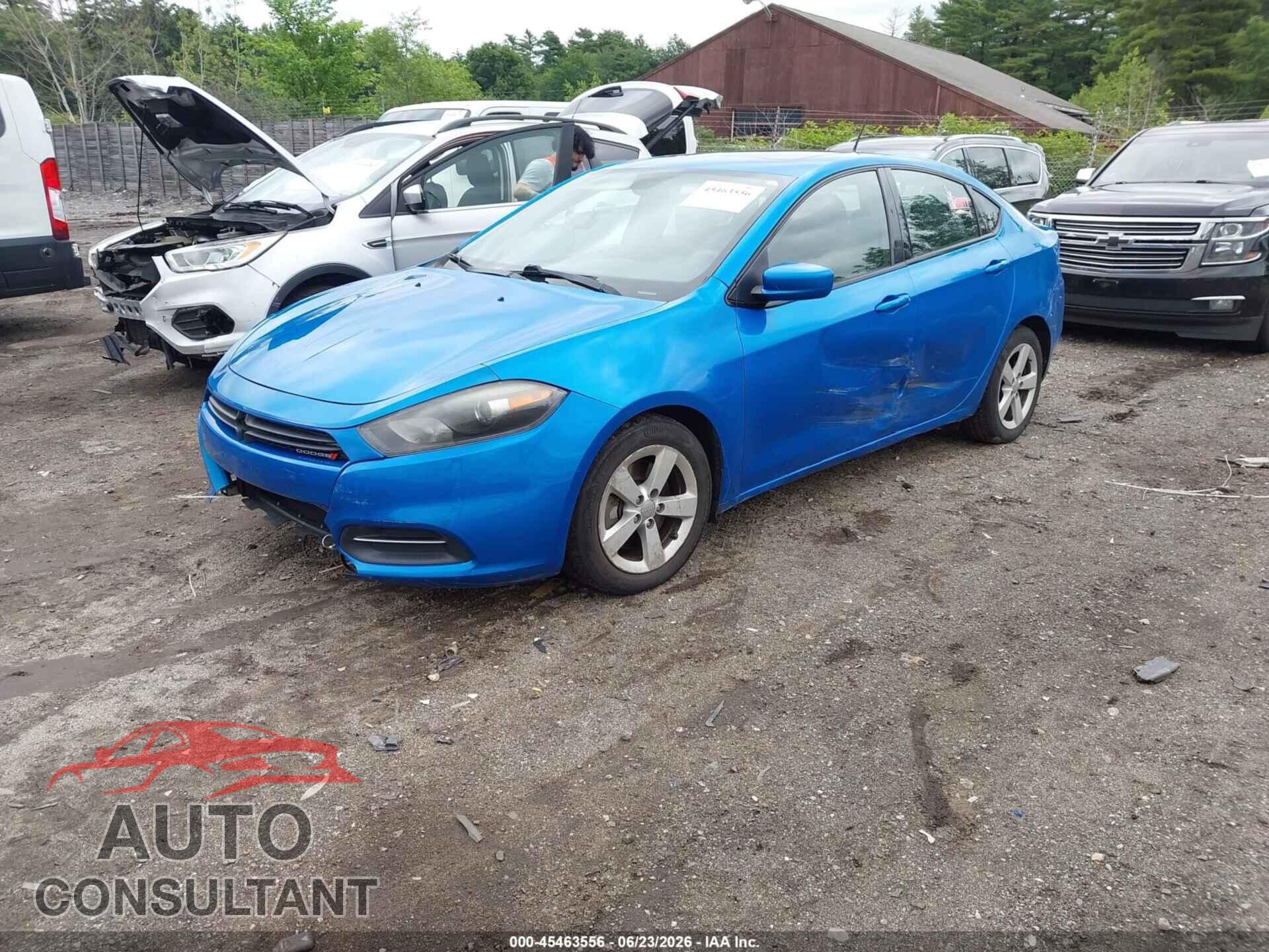 DODGE DART 2015 - 1C3CDFBB4FD266775