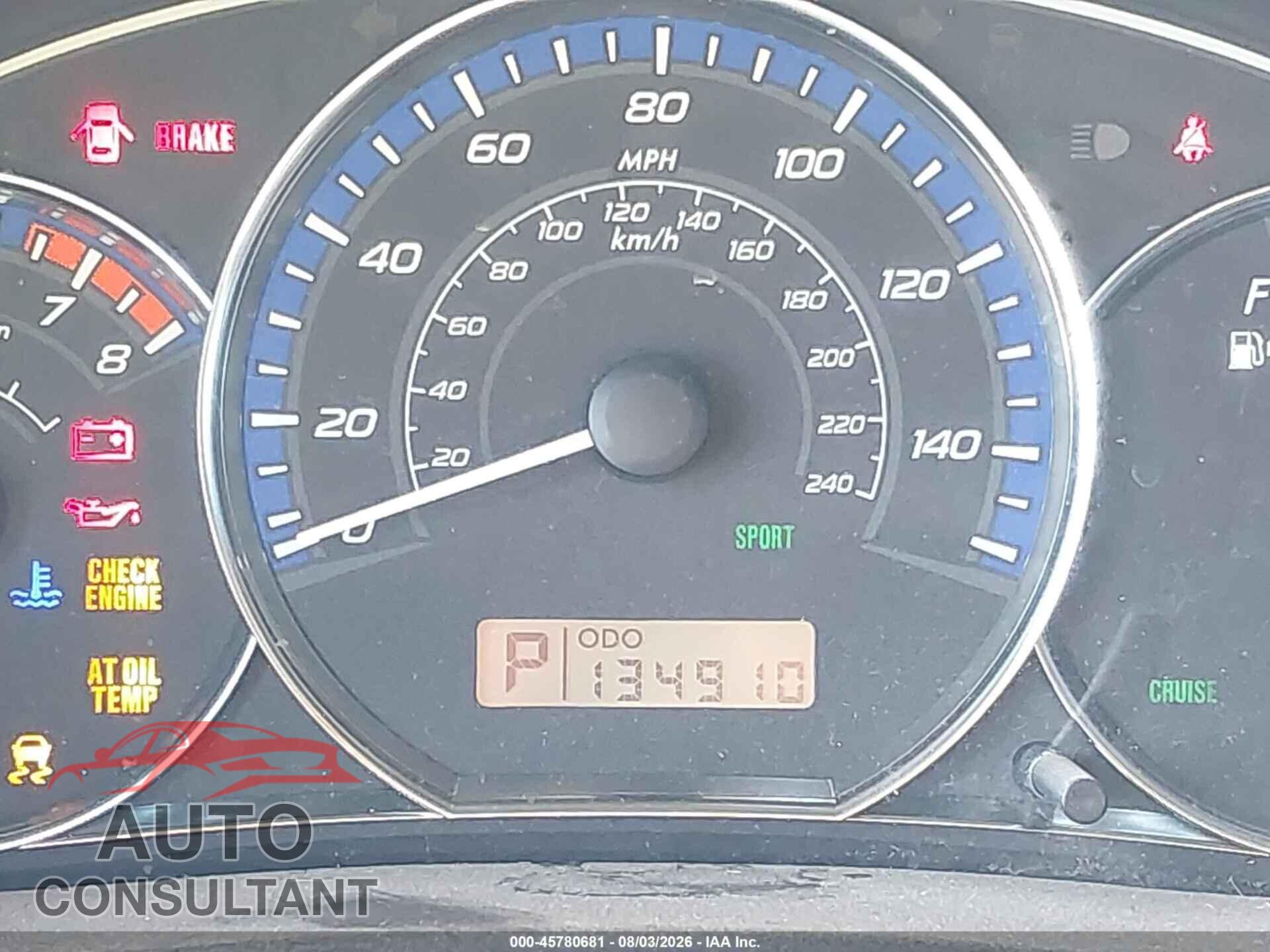 SUBARU FORESTER 2013 - JF2SHAEC3DH441012