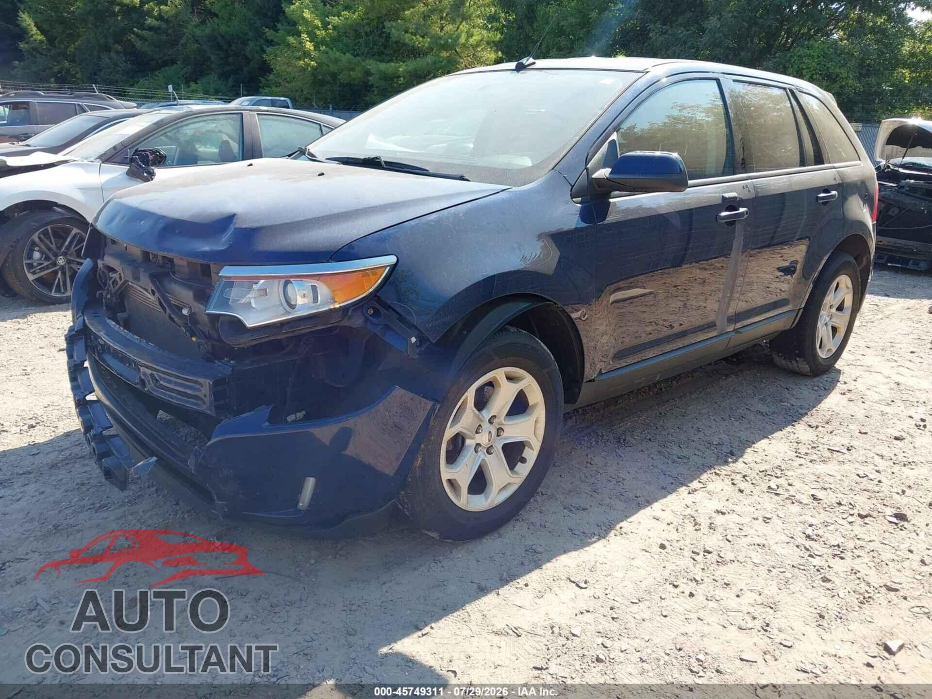FORD EDGE 2012 - 2FMDK4JC4CBA30726