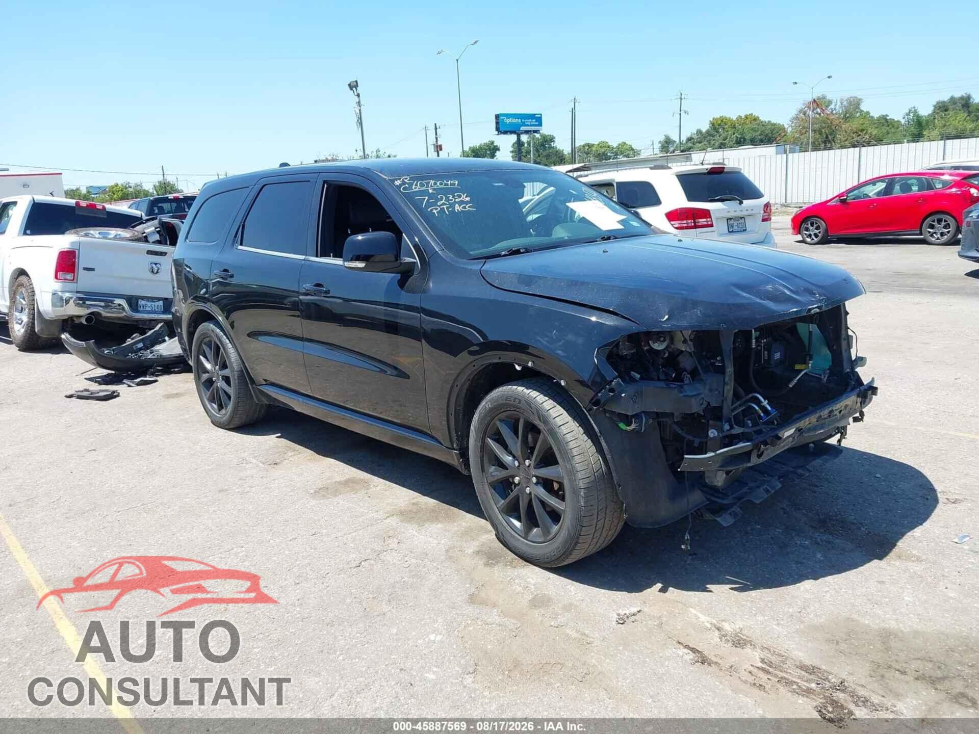 DODGE DURANGO 2017 - 1C4RDHDG8HC774850