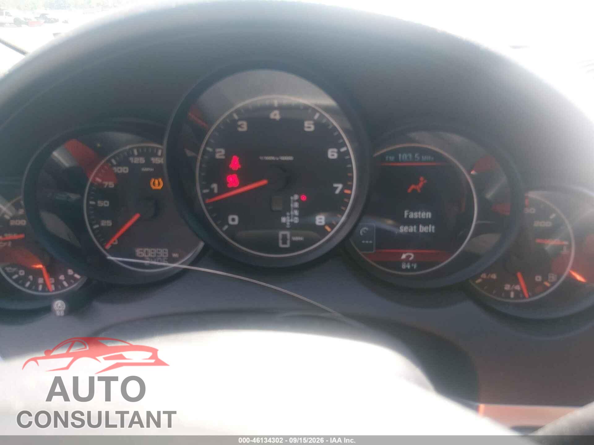PORSCHE CAYENNE 2011 - WP1AA2A21BLA09867