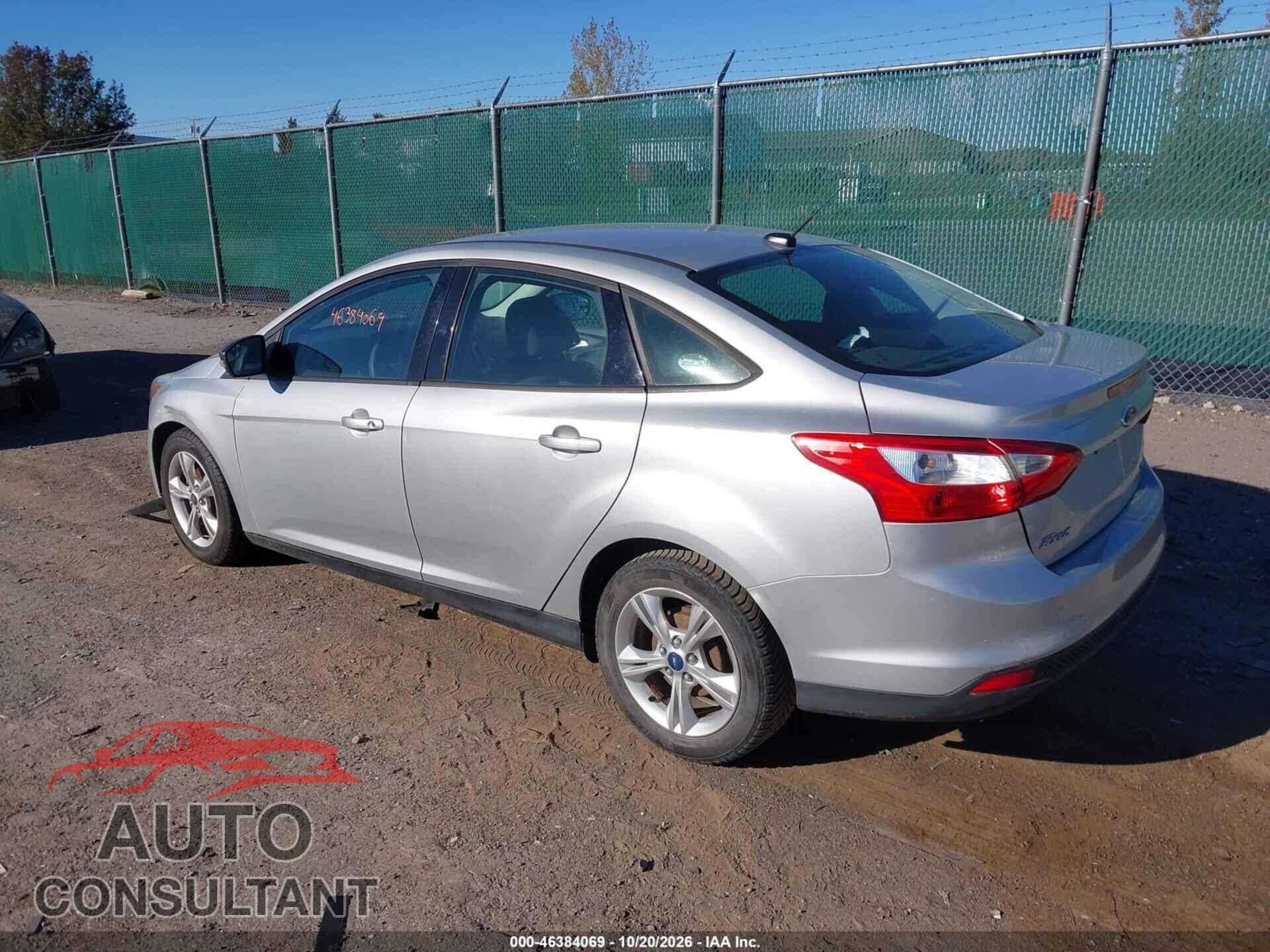 FORD FOCUS 2013 - 1FADP3F24DL160903