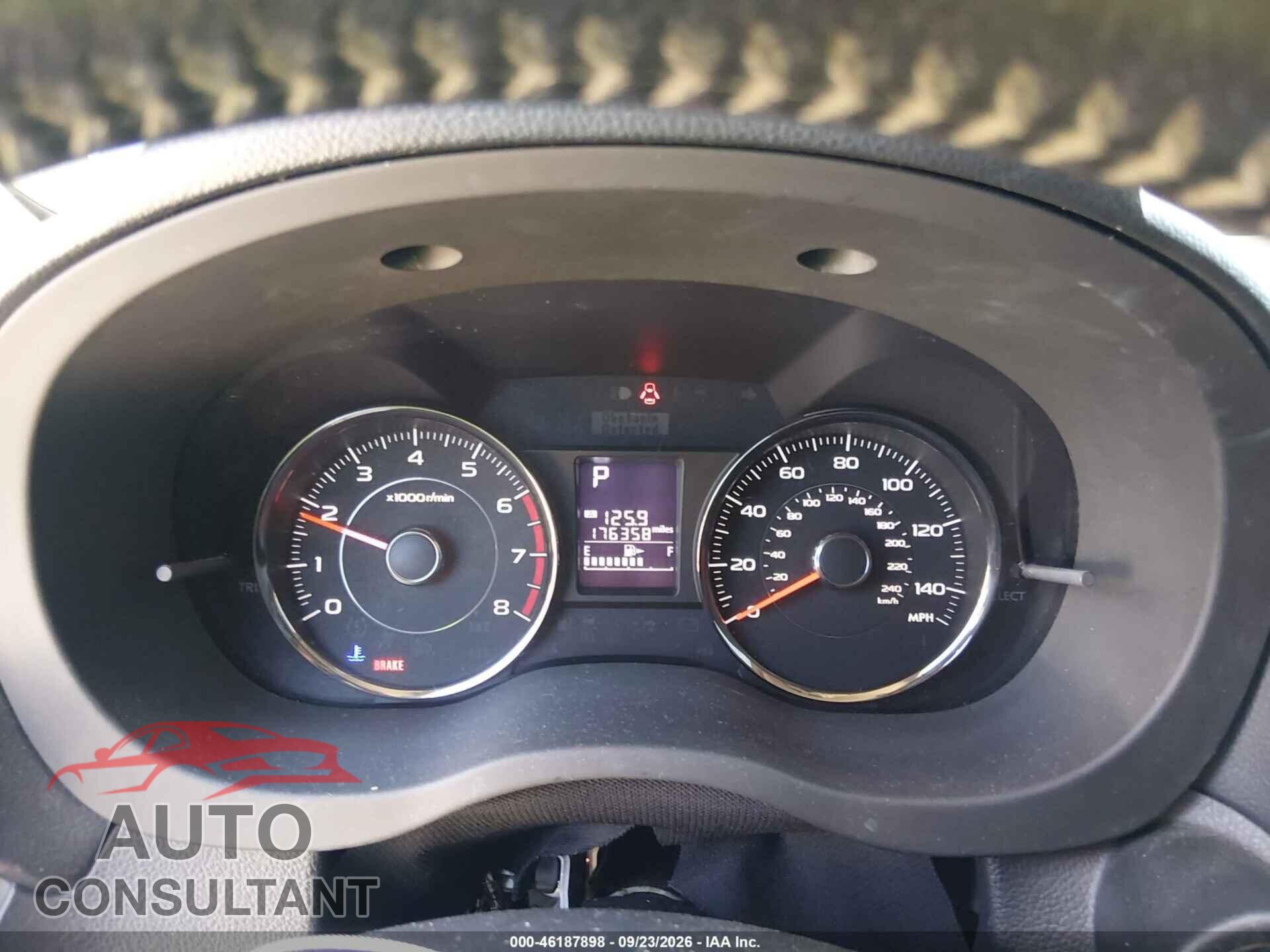SUBARU FORESTER 2014 - JF2SJAPC9EH403934