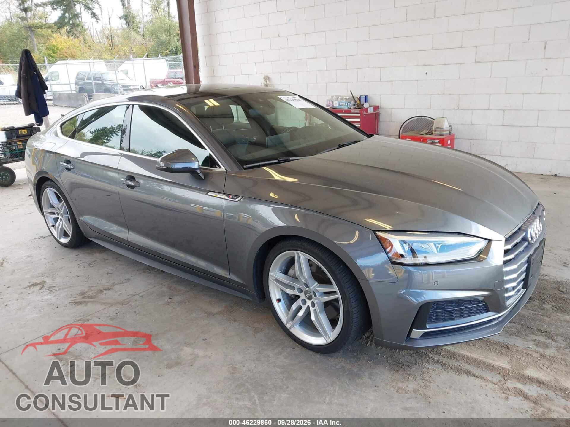 AUDI A5 2018 - WAUENCF55JA098558
