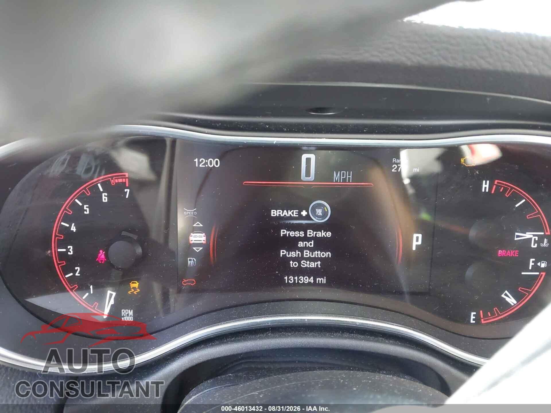 DODGE DURANGO 2019 - 1C4RDJAG9KC734246