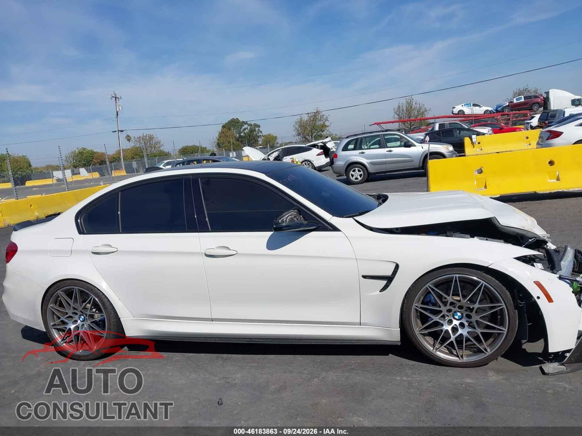 BMW M3 2017 - WBS8M9C56H5G84453