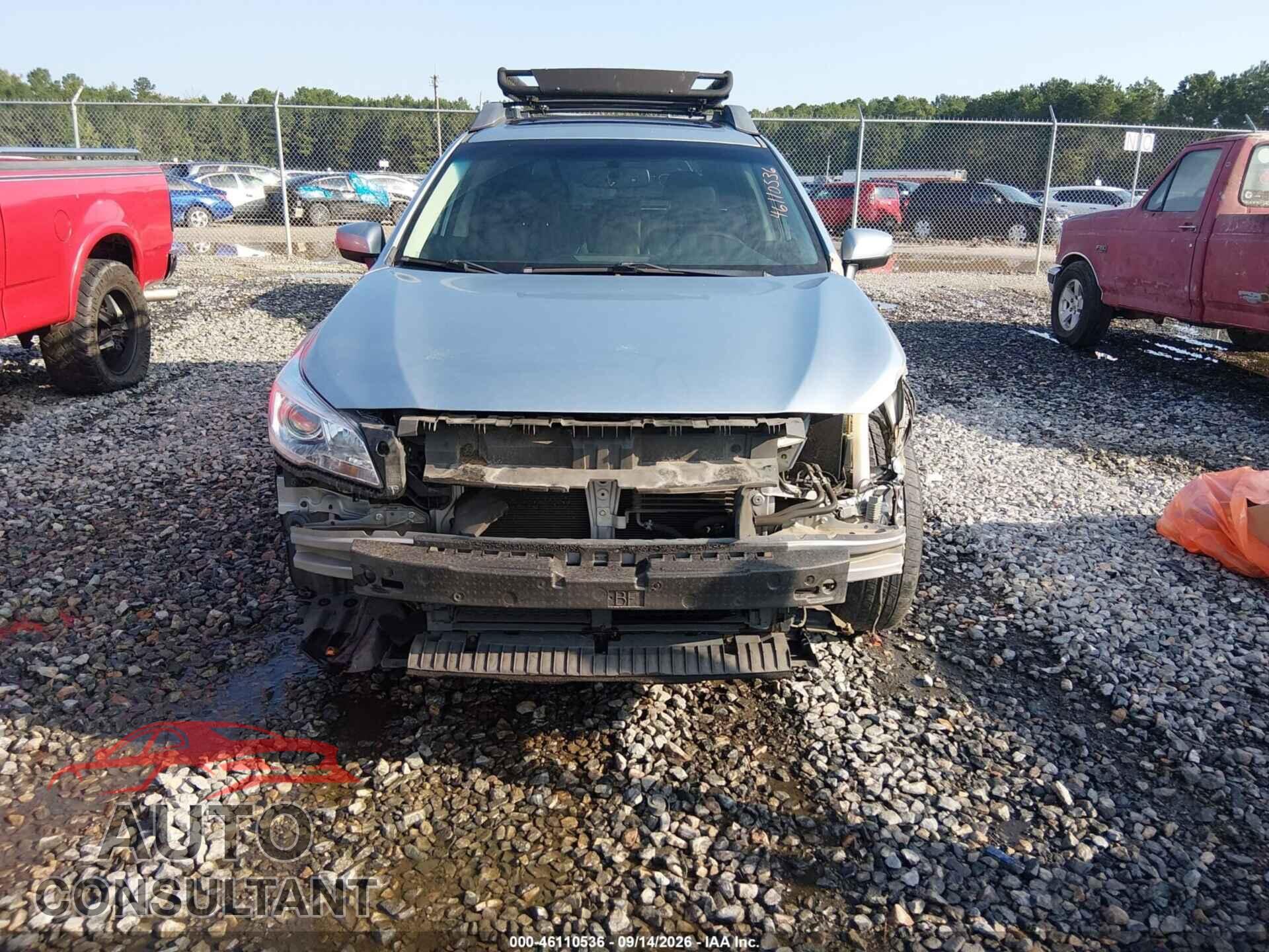 SUBARU OUTBACK 2015 - 4S4BSBLC7F3250276