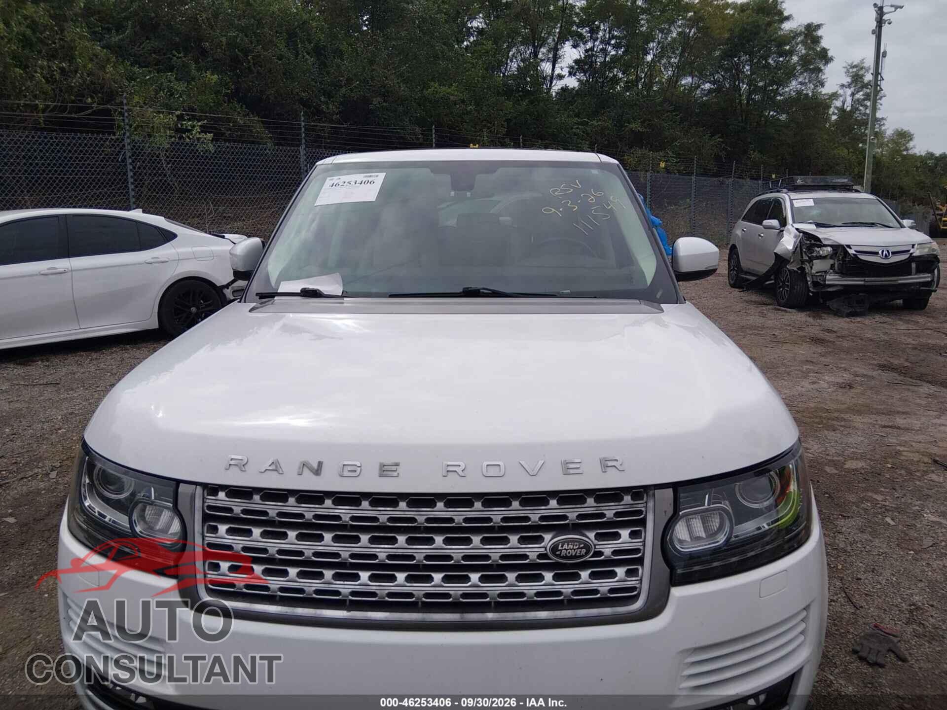 LAND ROVER RANGE ROVER 2013 - SALGS2DF6DA111549