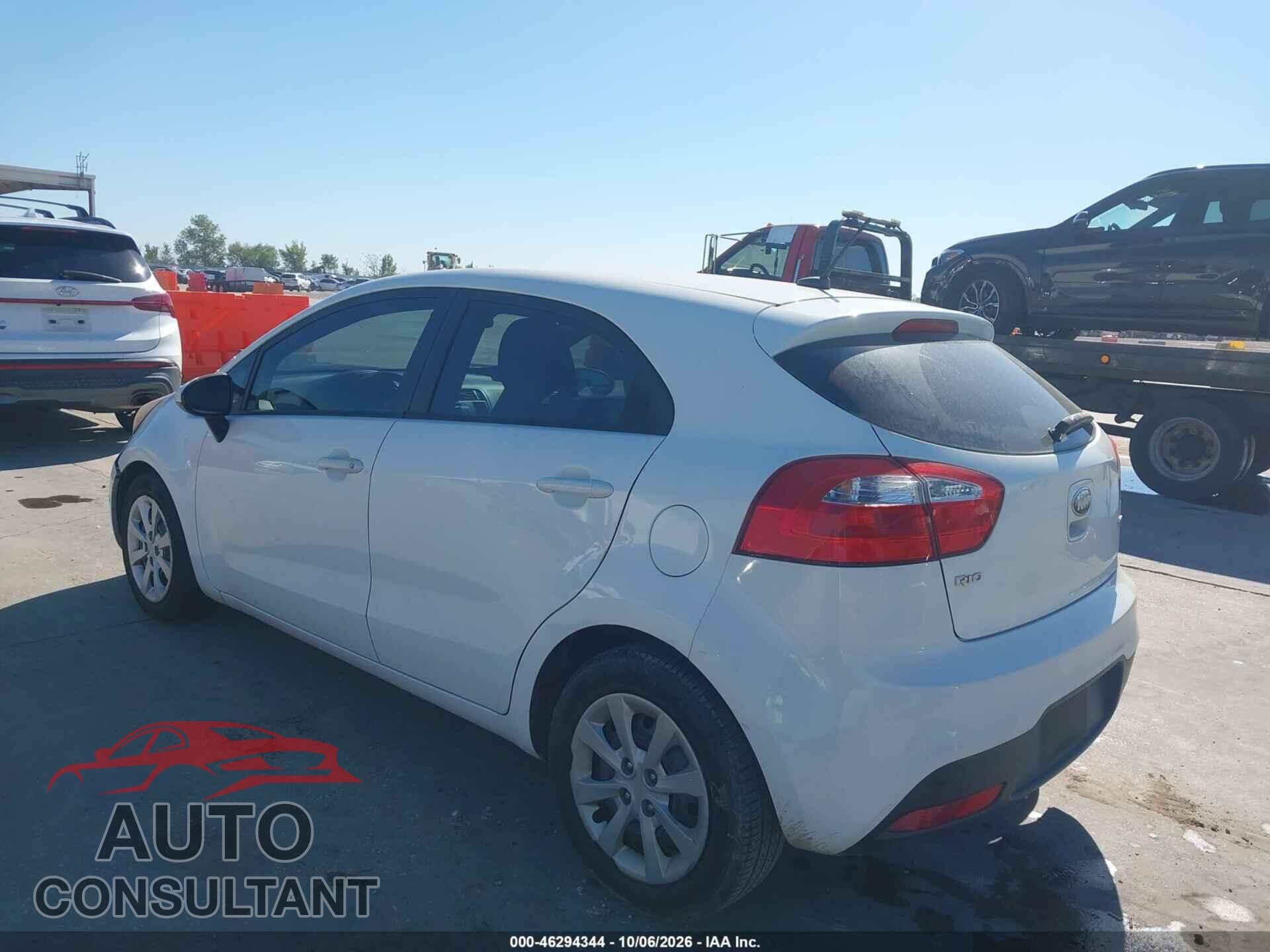 KIA RIO 2013 - KNADN5A39D6204871