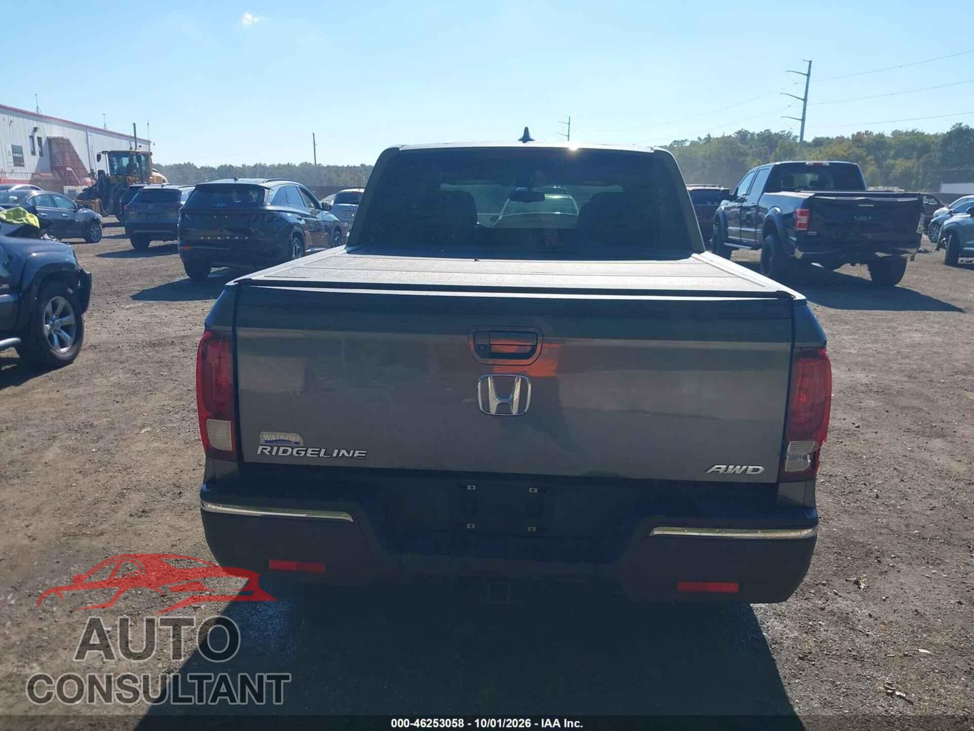 HONDA RIDGELINE 2017 - 5FPYK3F68HB036761