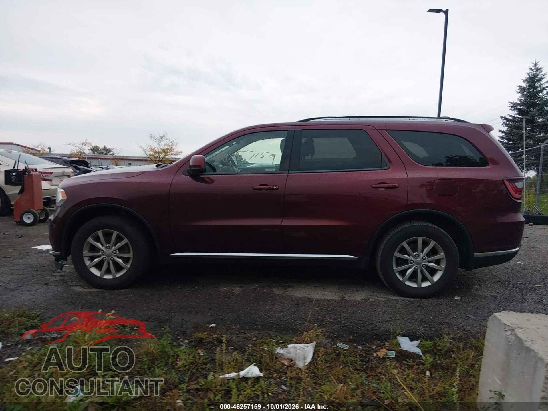 DODGE DURANGO 2016 - 1C4RDJAG9GC459954